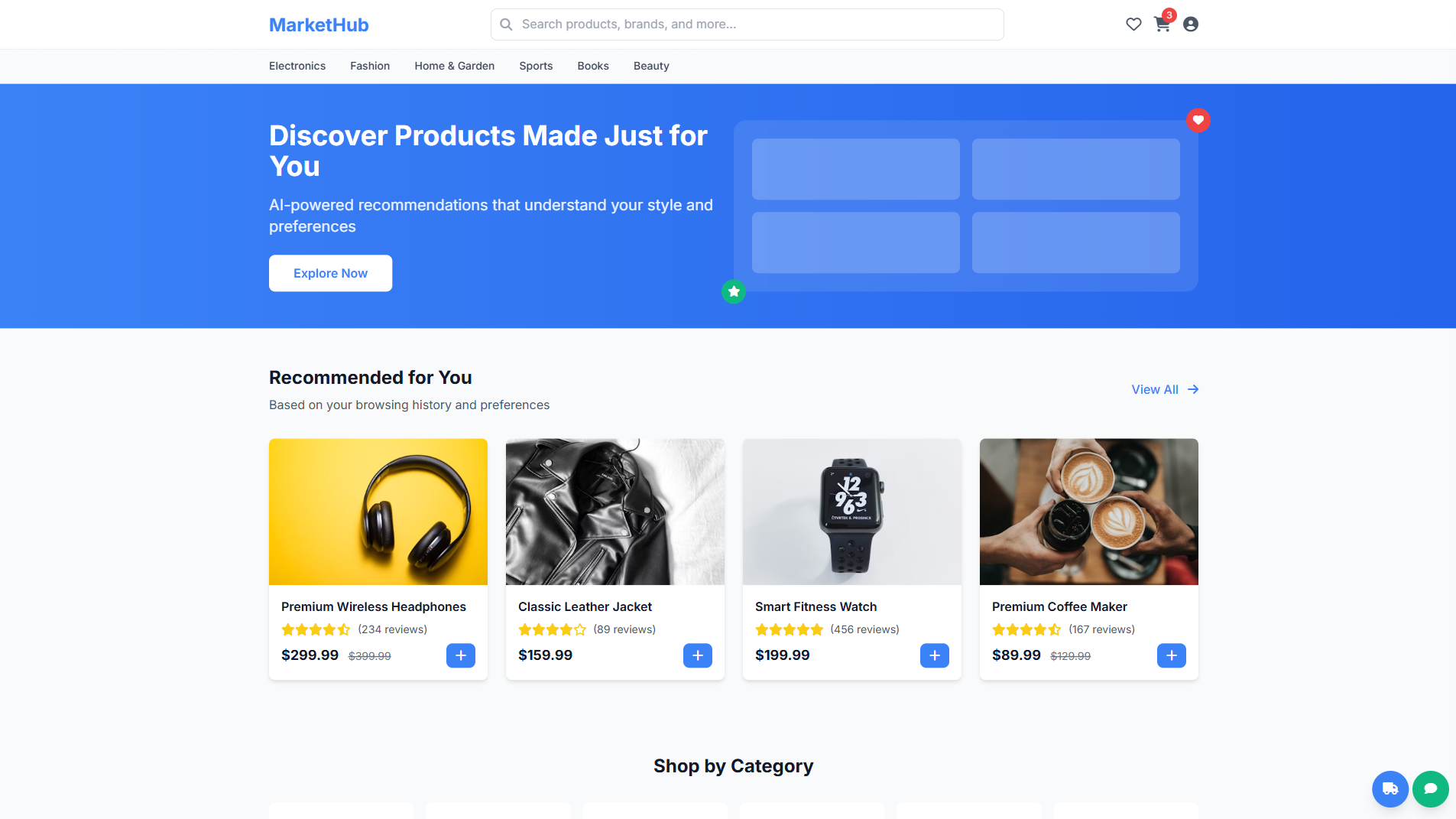 Marketplace Website Builder 