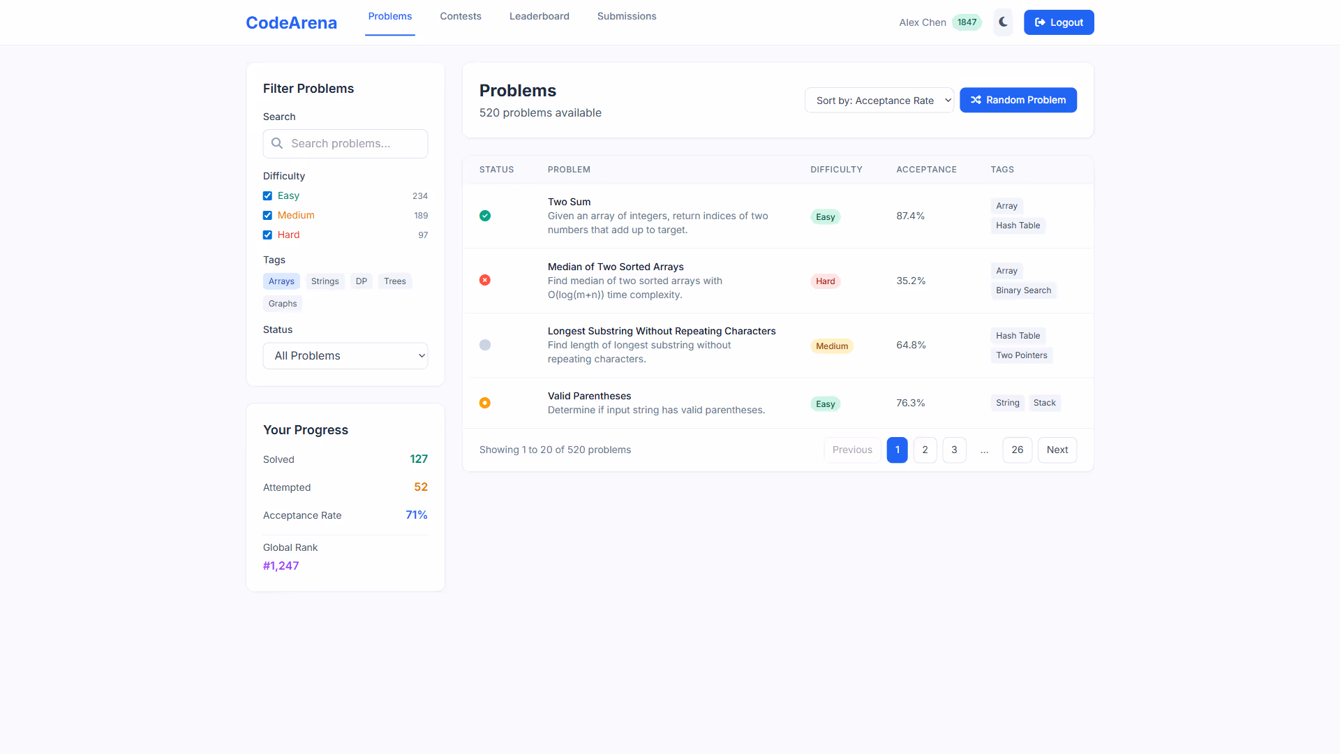 Competition Website Builder 