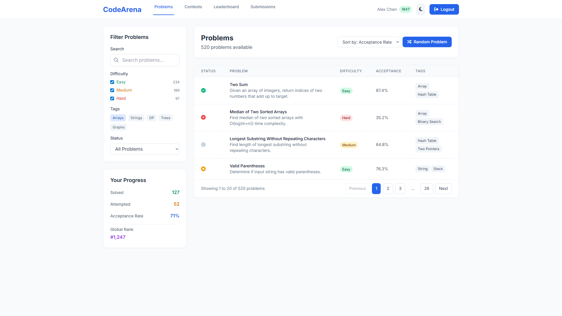 Competition Website Builder 
