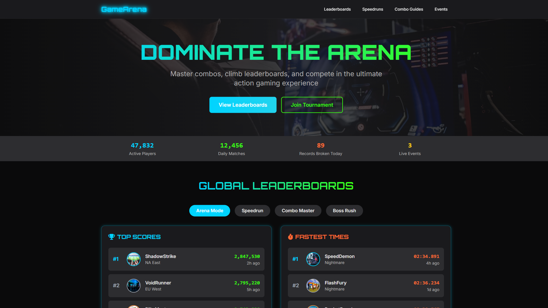 Game Website Builder 