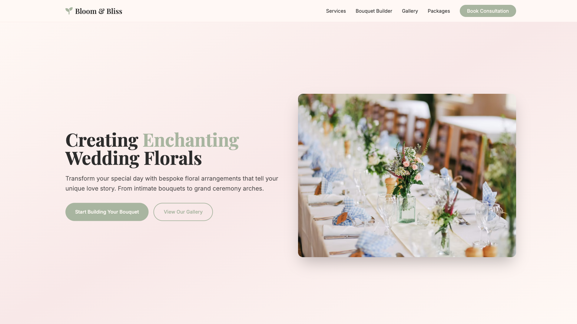 Florist Website Builder 