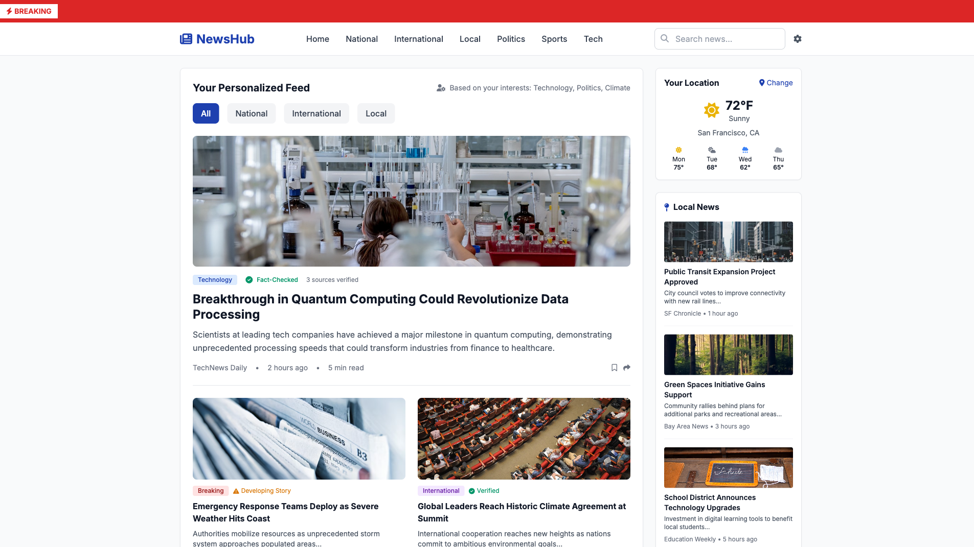 News Website Builder 