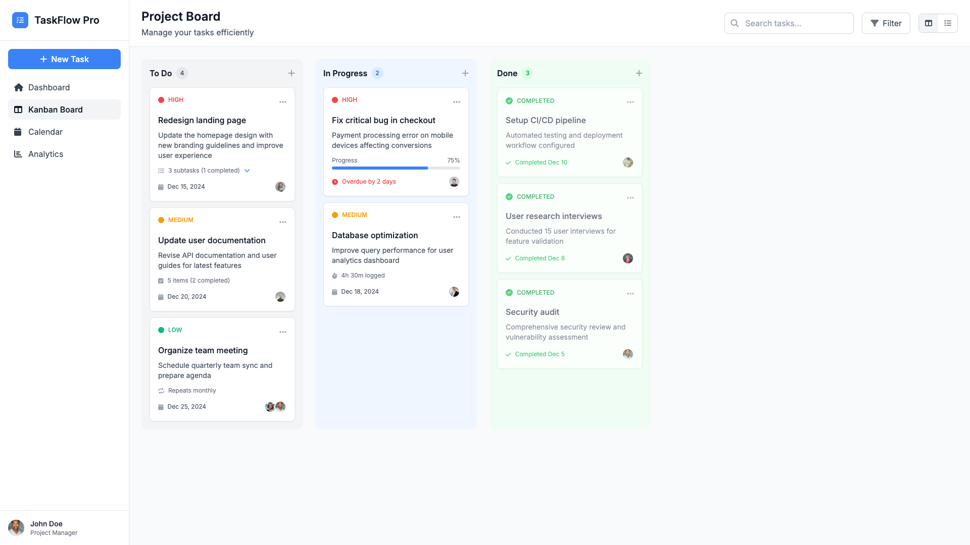 Builder Project Management App 