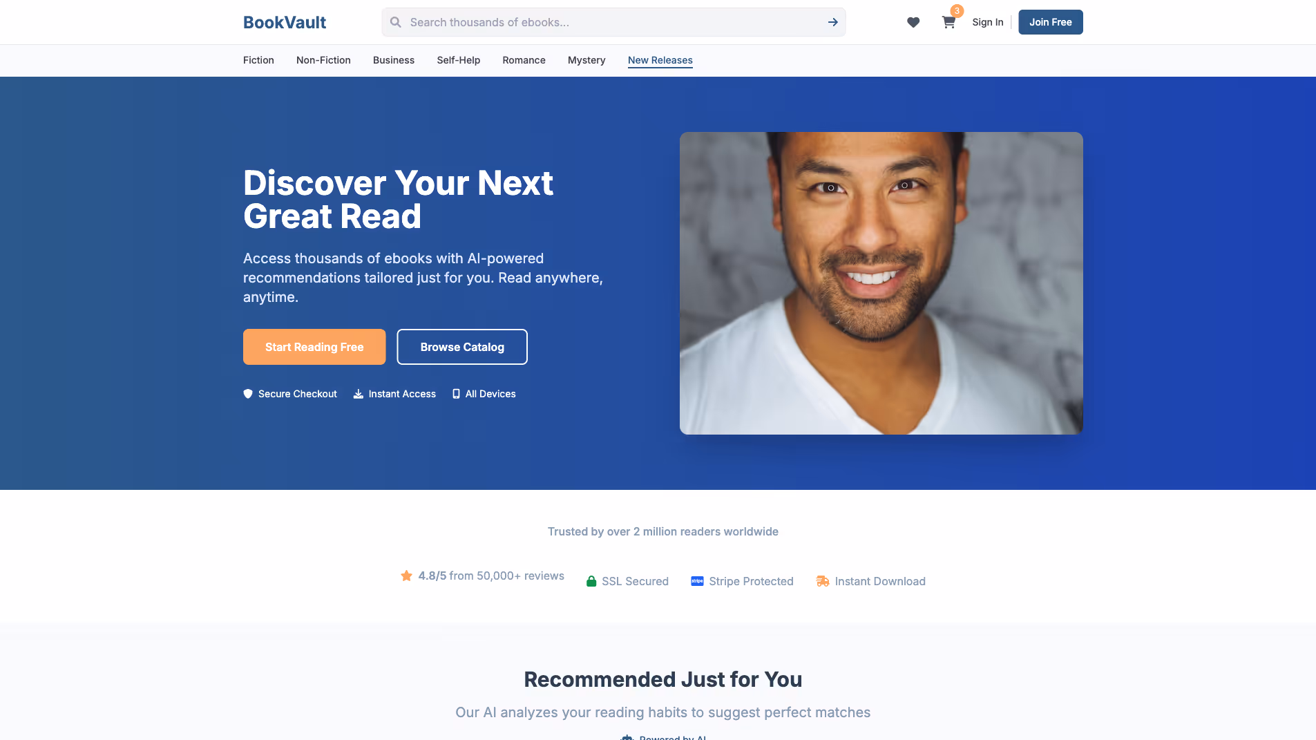 Ebook Website Builder 