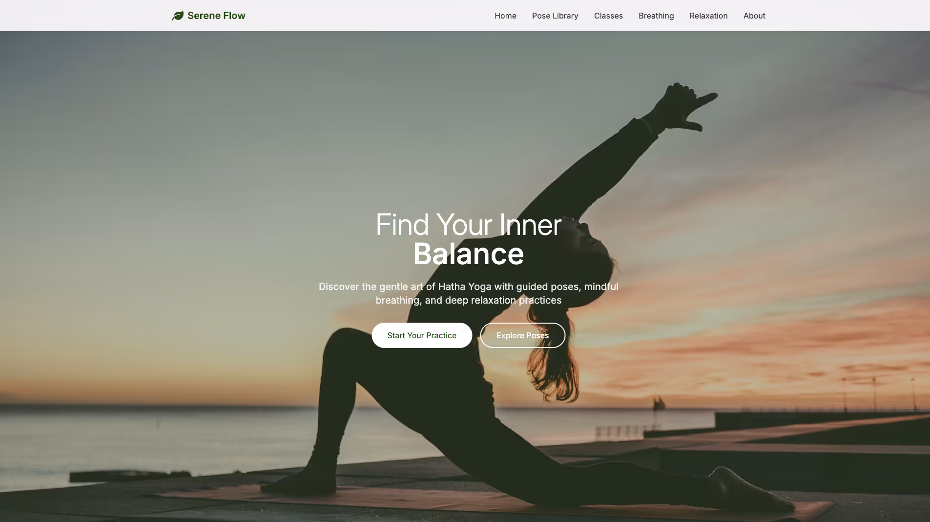 Yoga Website Builder 