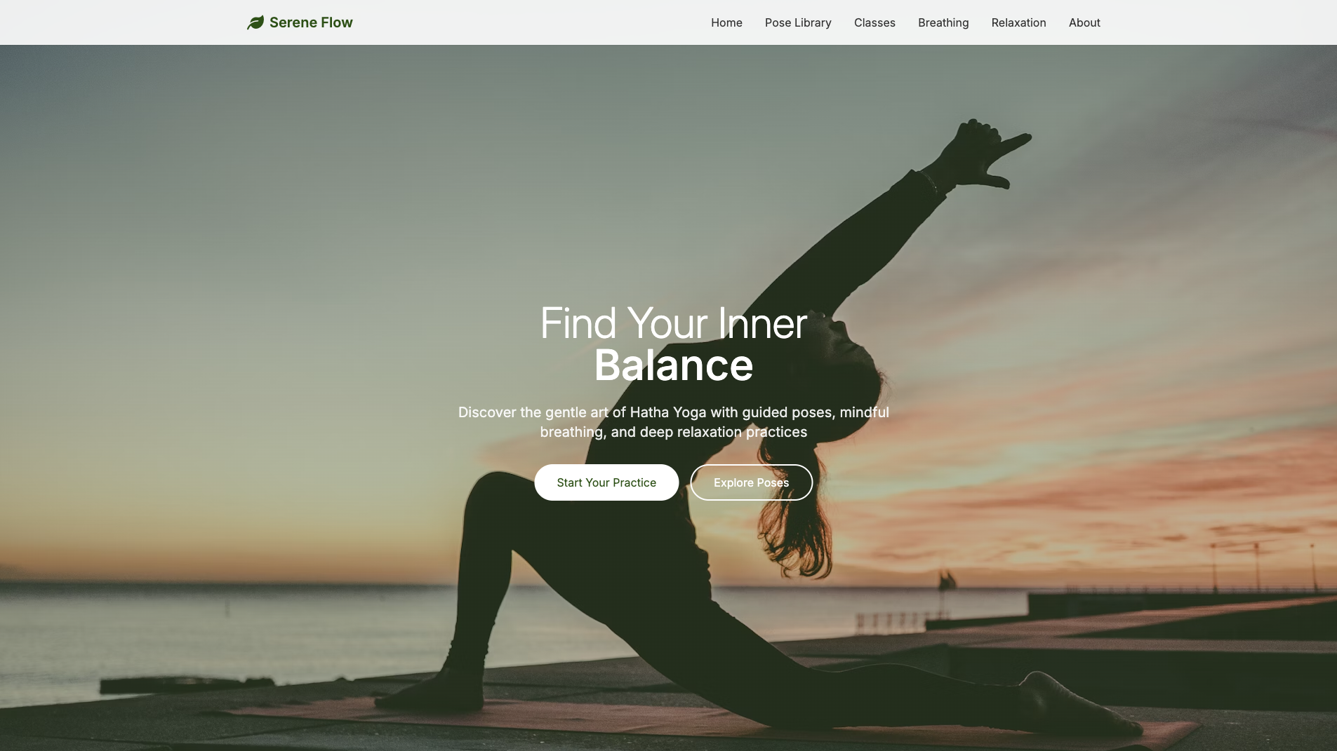 Yoga Website Builder 