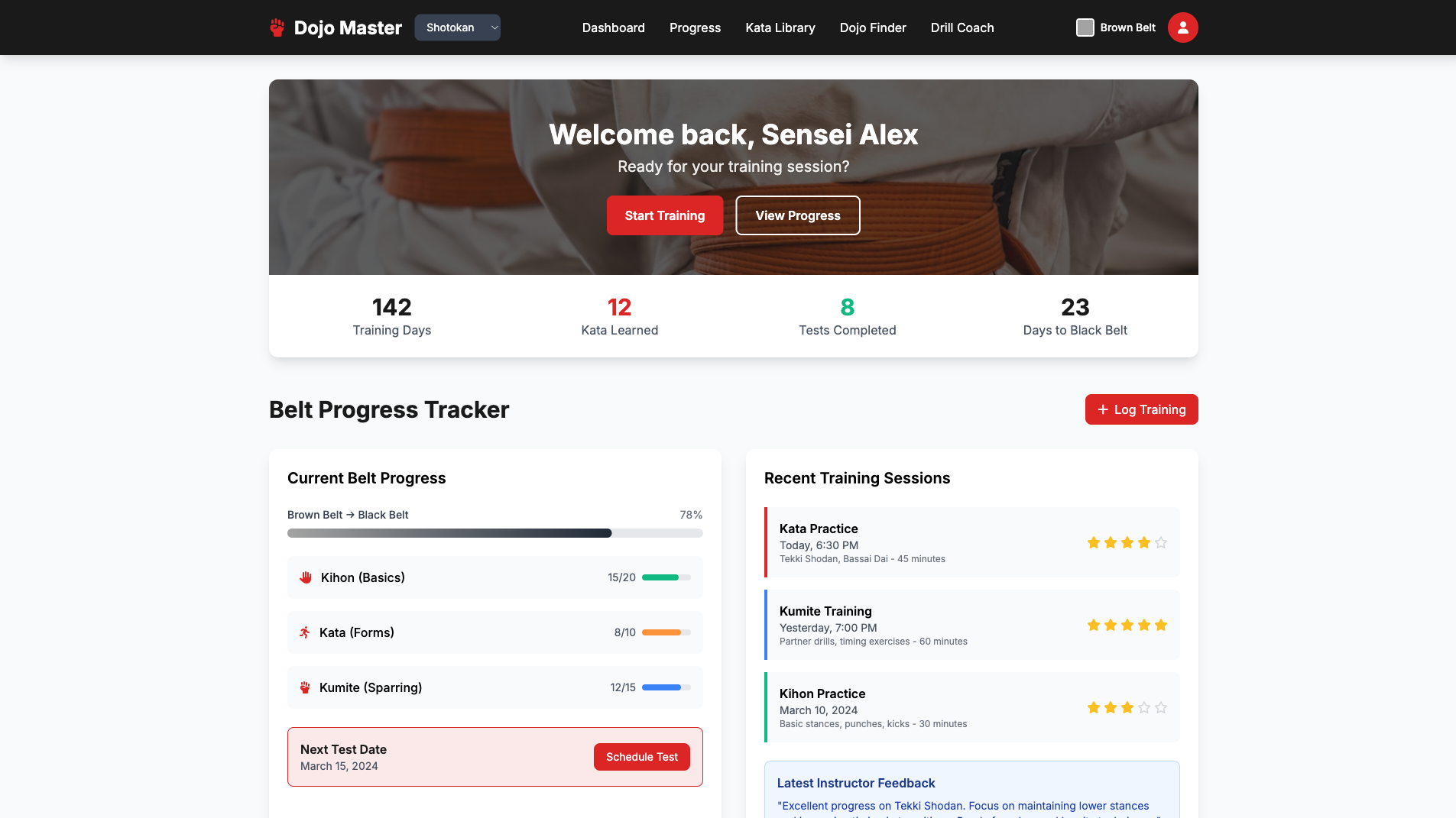 Martial Arts Website Builder 