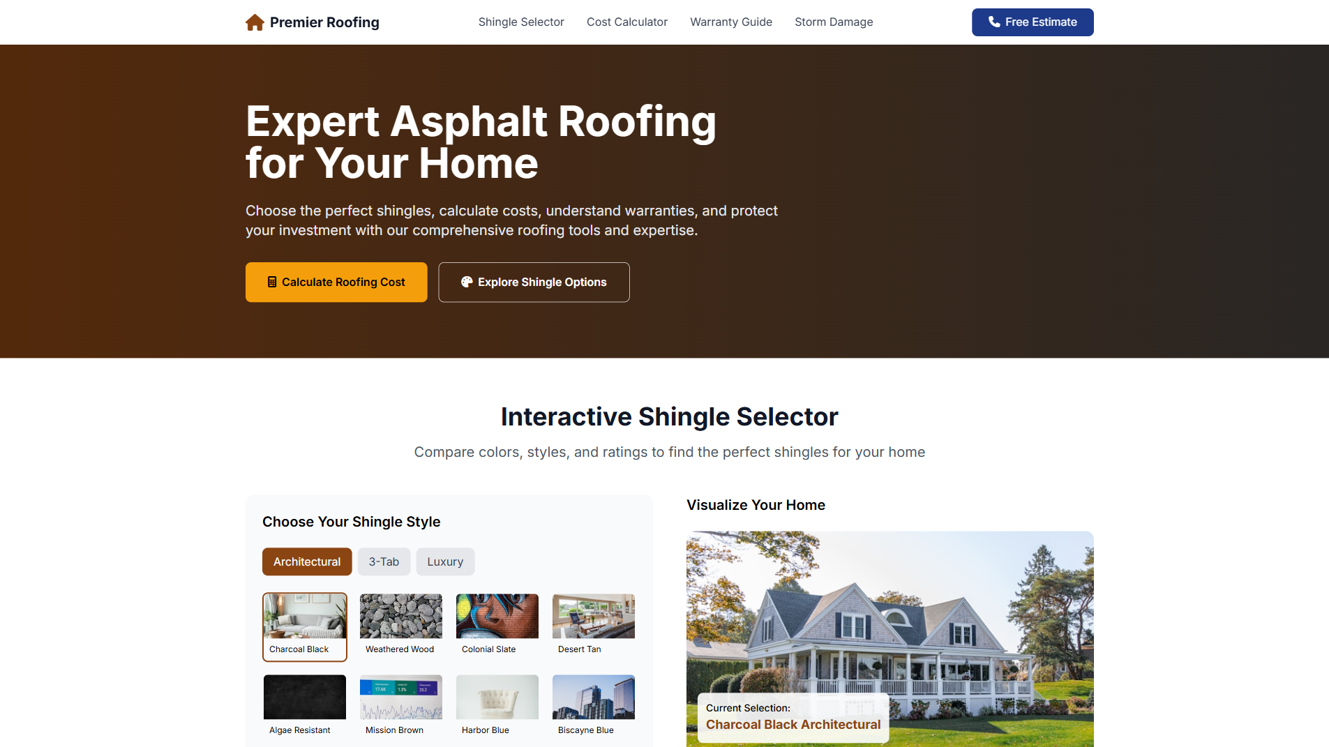 Roofing Website Builder 