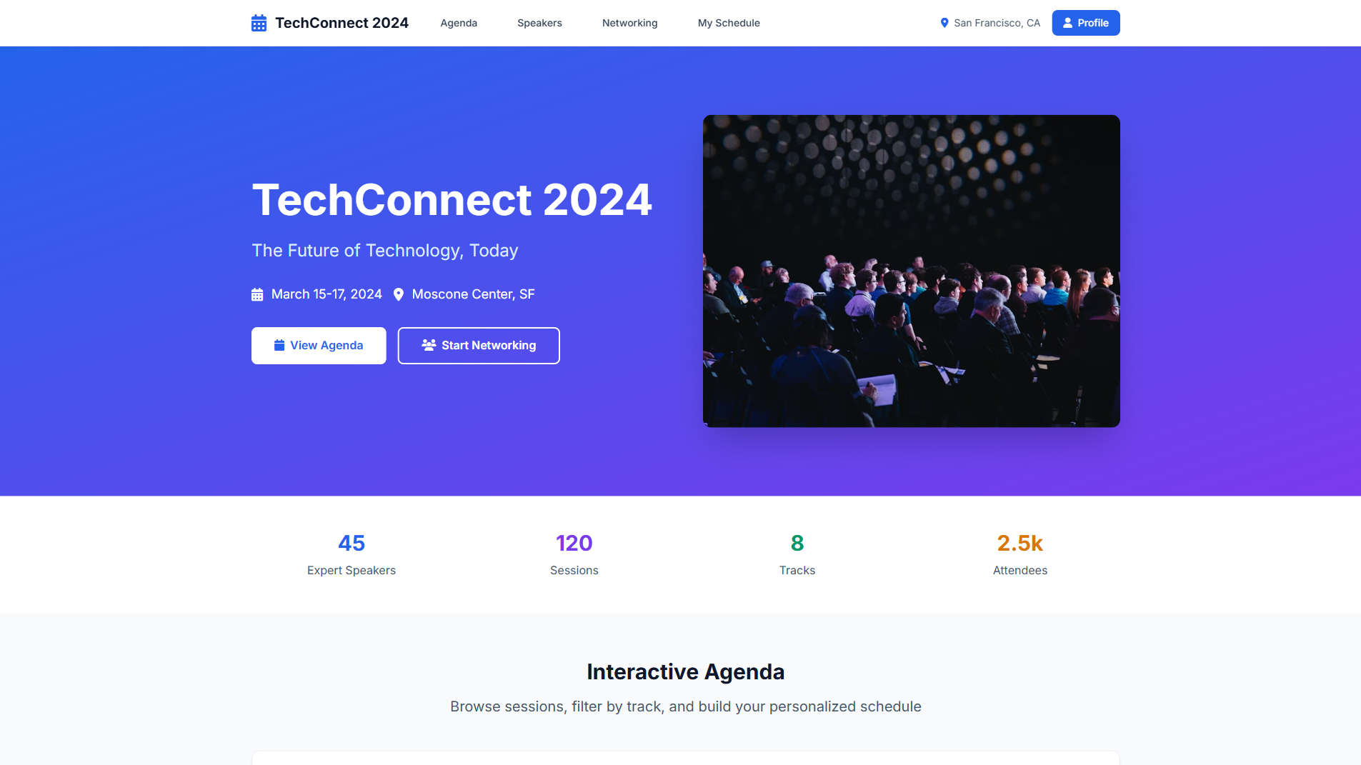 Event Website Builder 