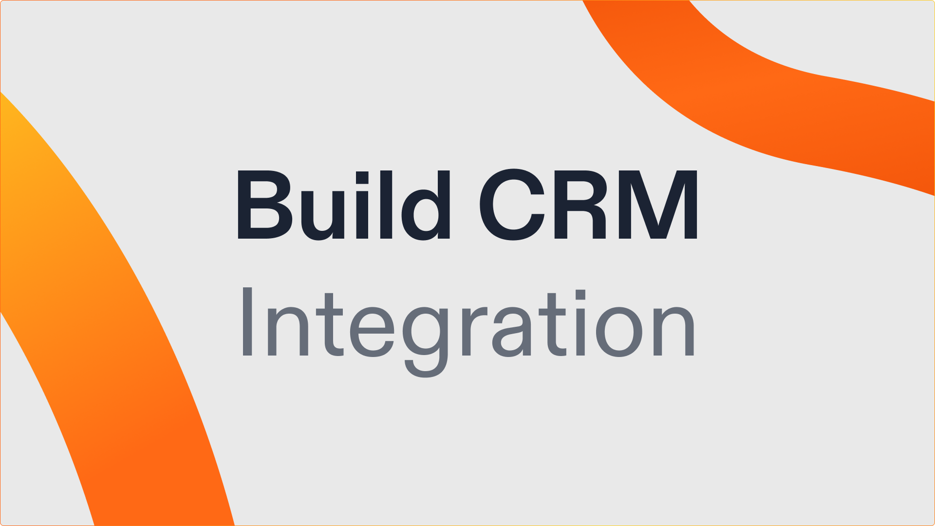 How to Build Two-Way CRM Integration and Data Sync