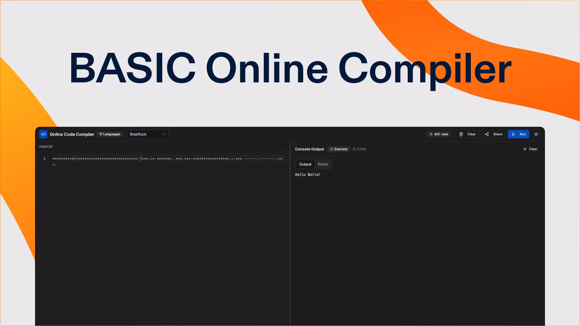 This entire Basic compiler was built by Replit Agent 3 from a natural language prompt. Replit's environment facilitates rapid development, iteration and testing code for users of any technical ability. Develop software faster and better with Replit’s autonomous AI. 