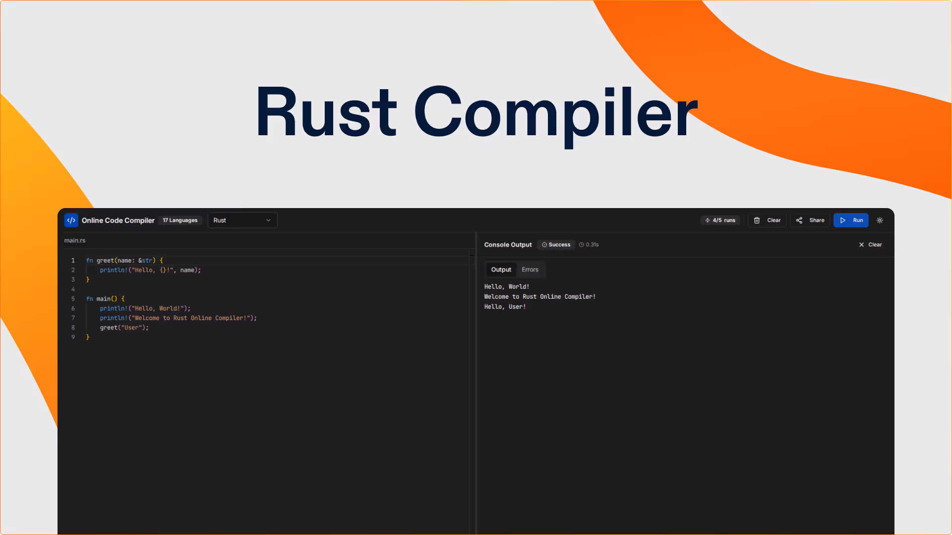 This entire Rust compiler was built by Replit Agent 3 from a natural language prompt. Replit's environment facilitates rapid development, iteration and testing code for users of any technical ability. Develop software faster and better with Replit’s autonomous AI. 