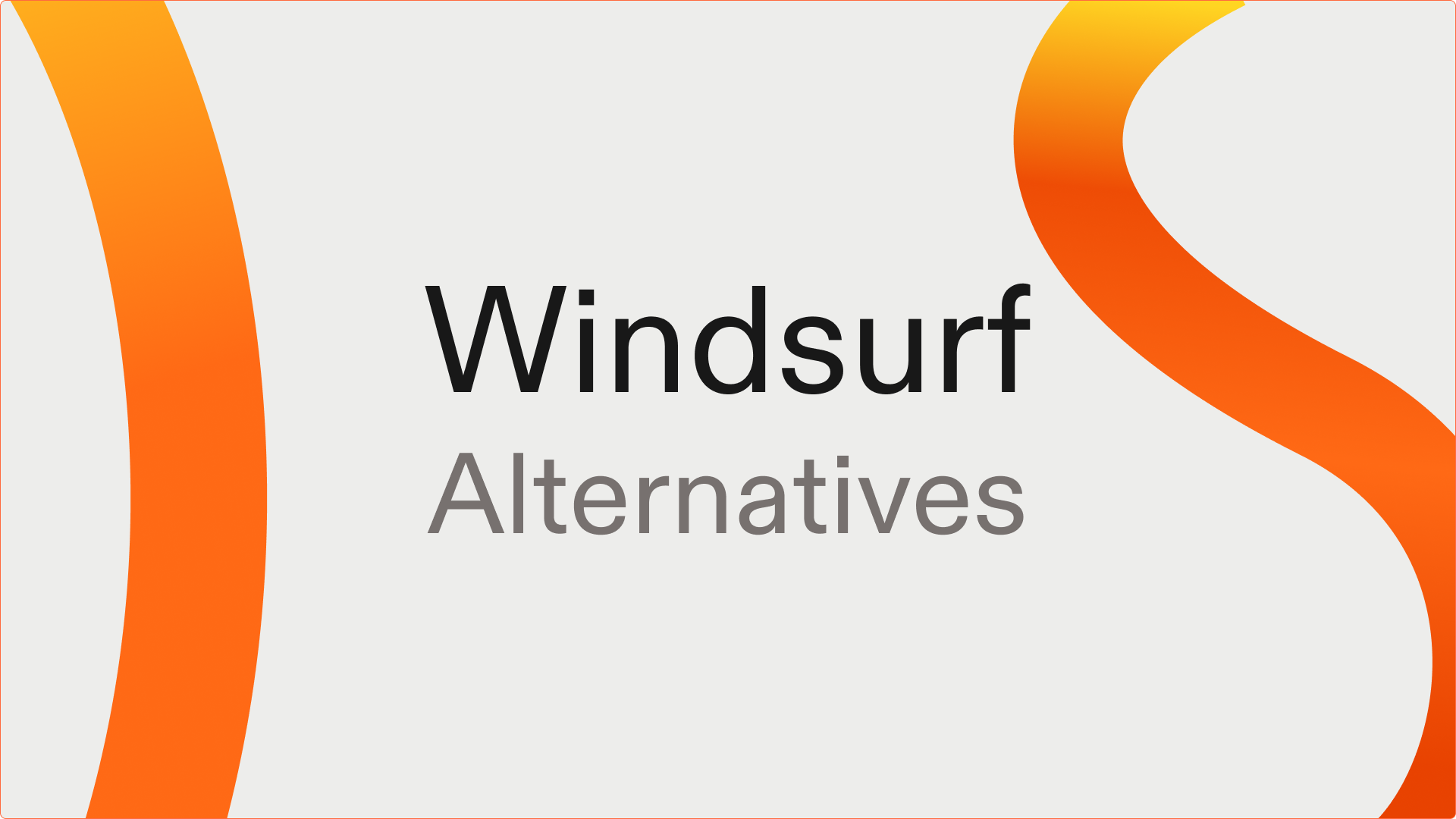 Best Windsurf Alternatives: AI Code Assistants for Devs in 2026