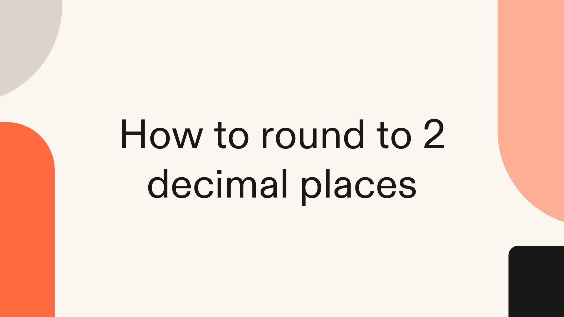 How to round to 2 decimal places in Python