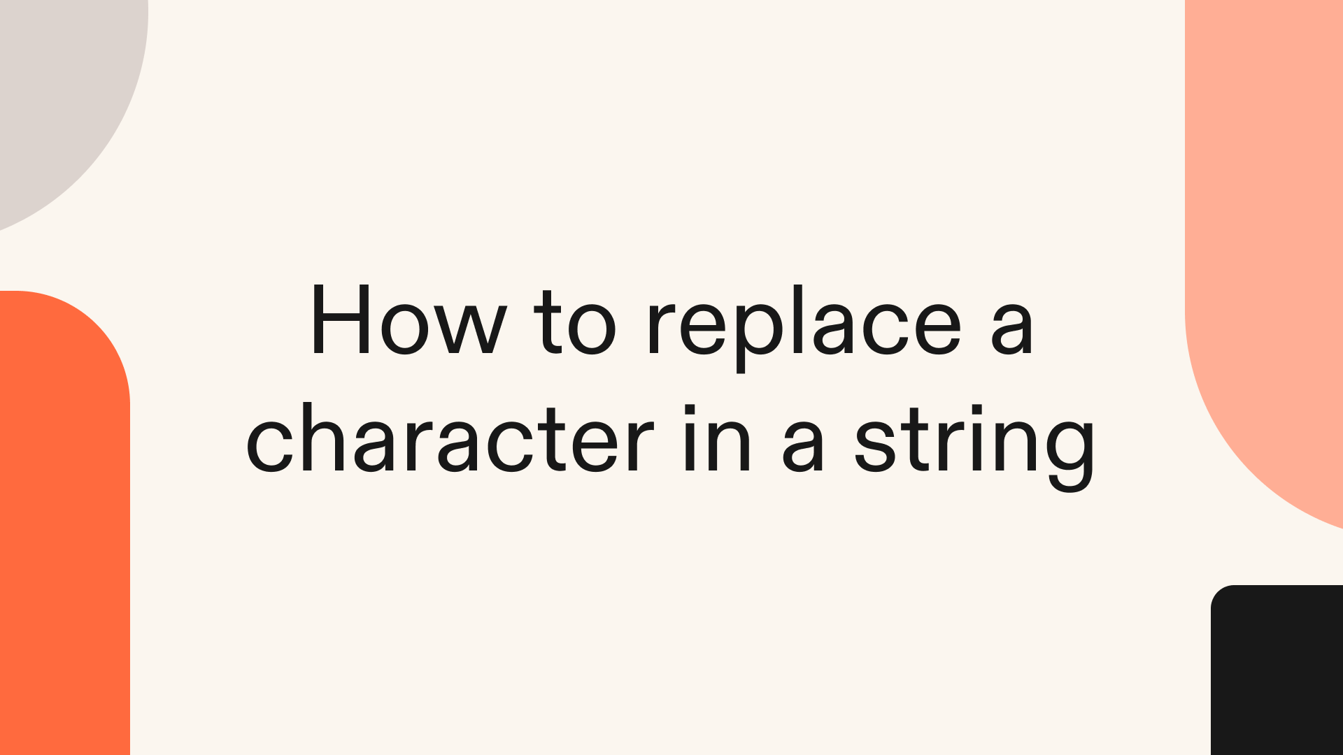 How to replace a character in a string in Python