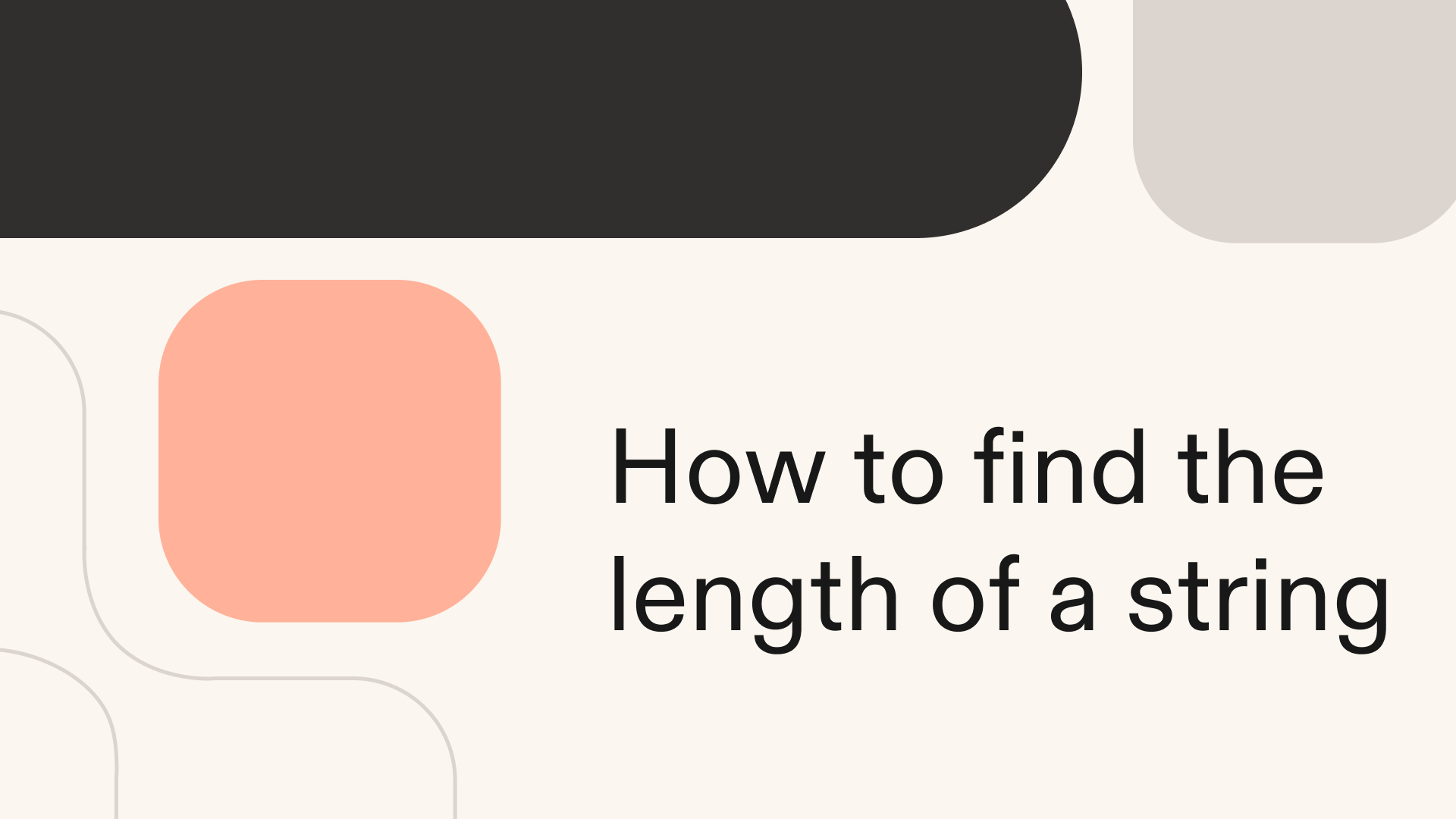 How to find the length of a string in Python
