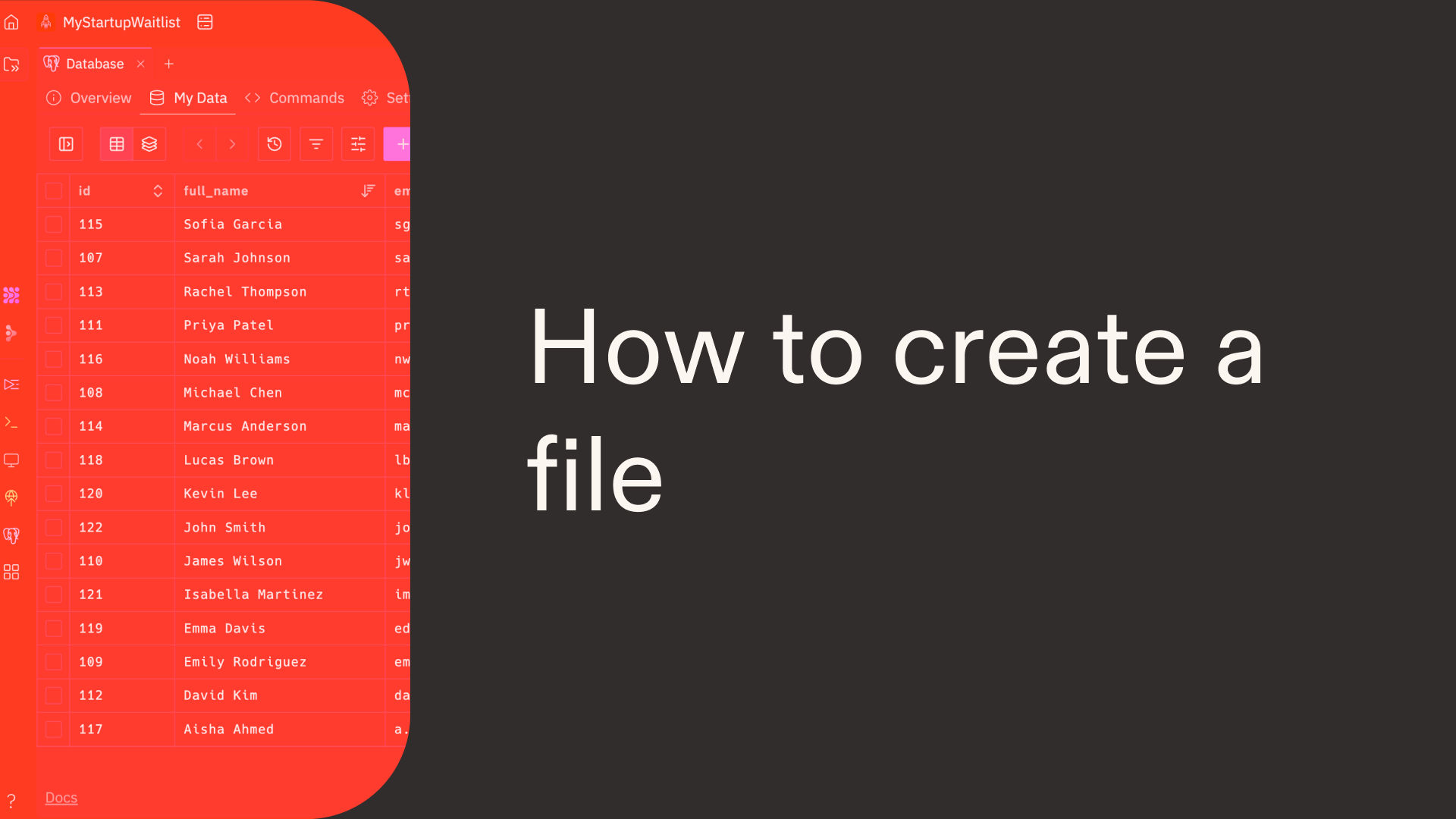 How to create a file in Python