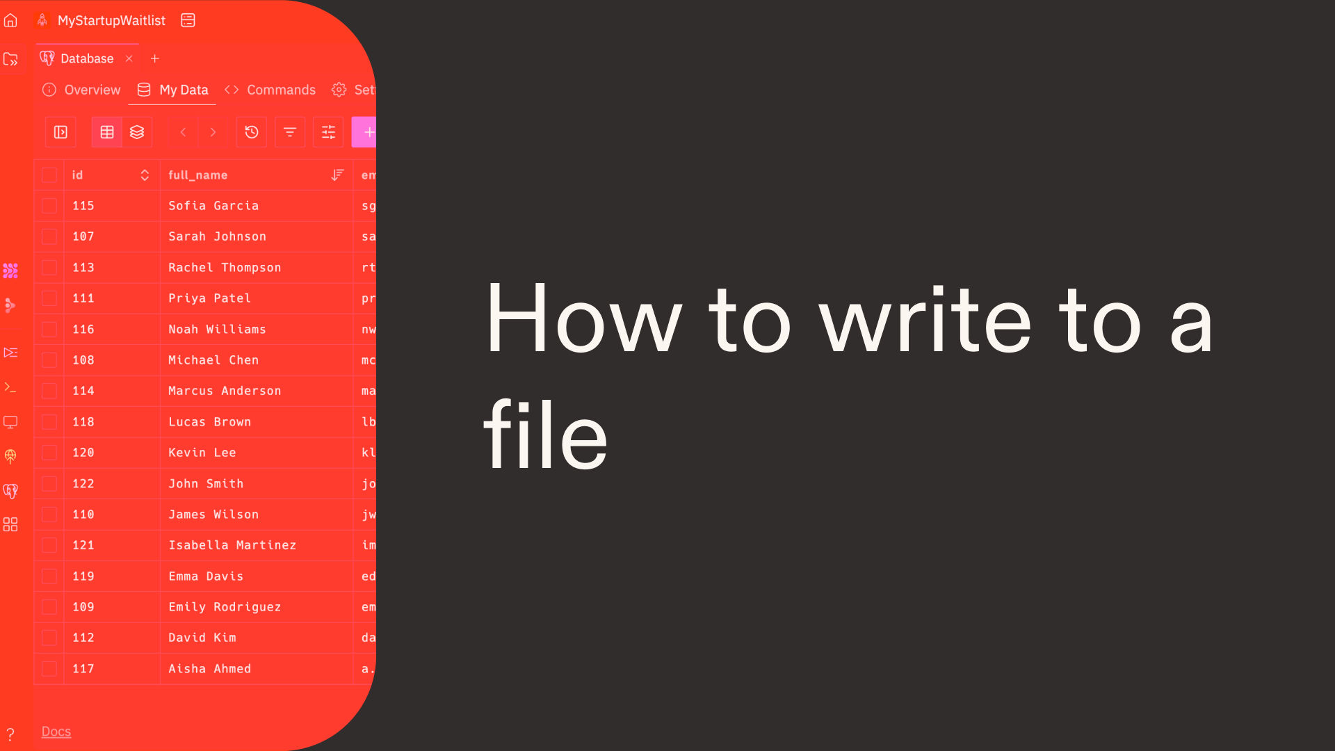 How to write to a file in Python