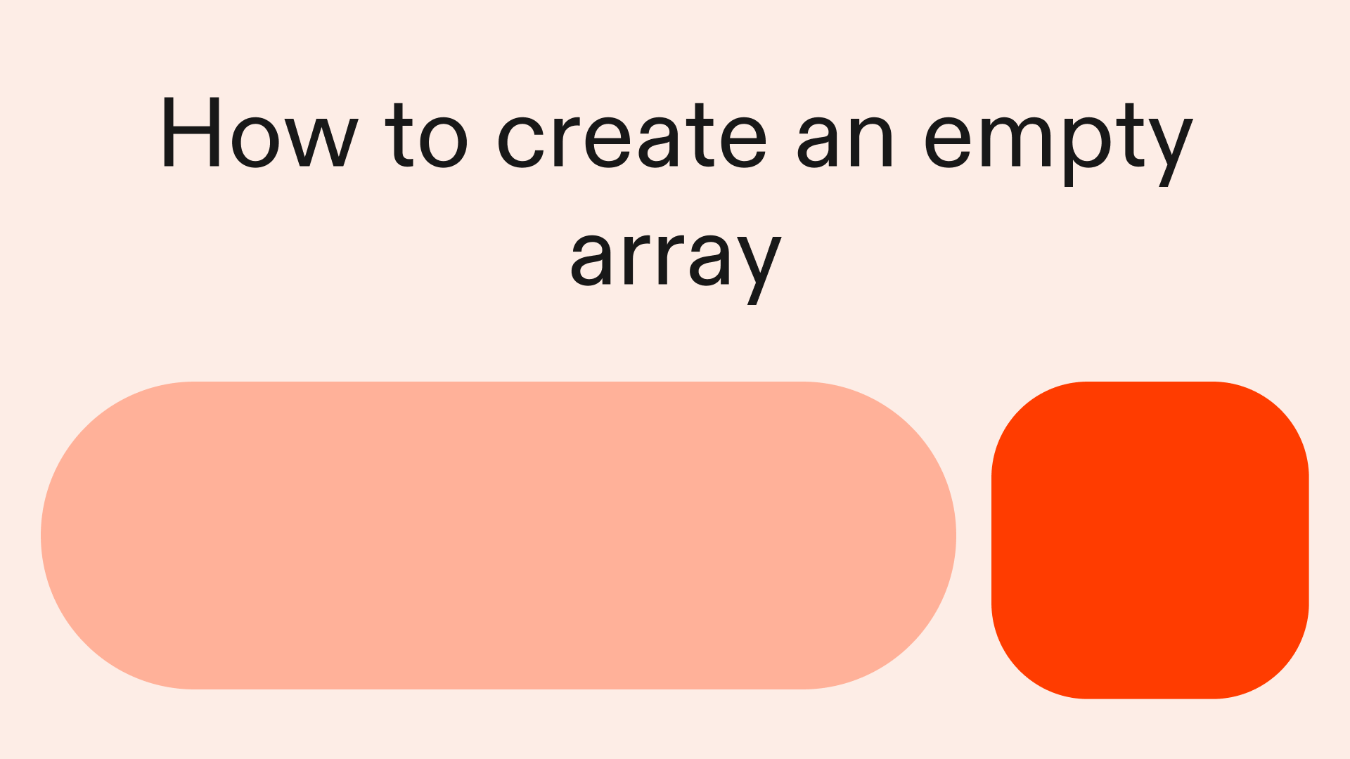 How to create an empty array in Python