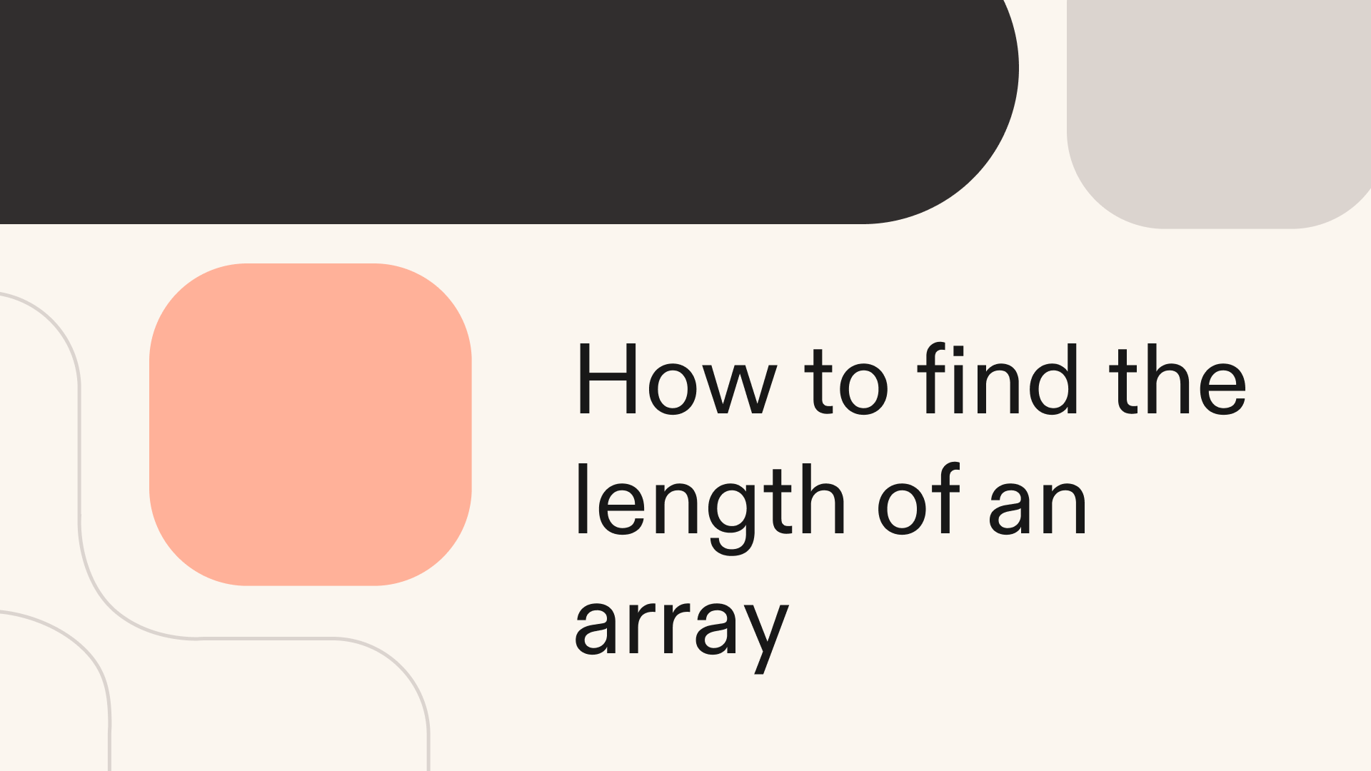 How to find the length of an array in Python