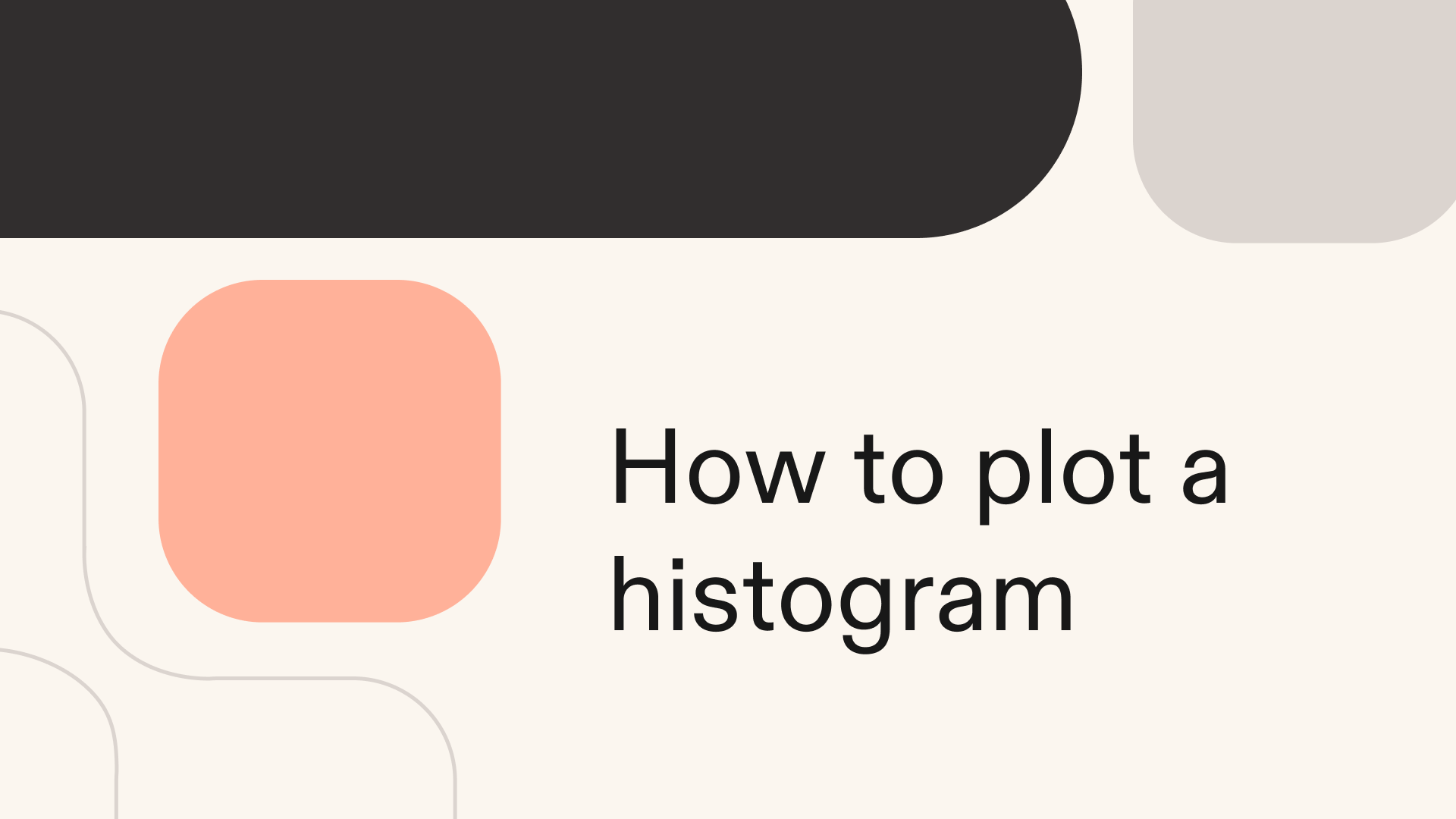 How to plot a histogram in Python