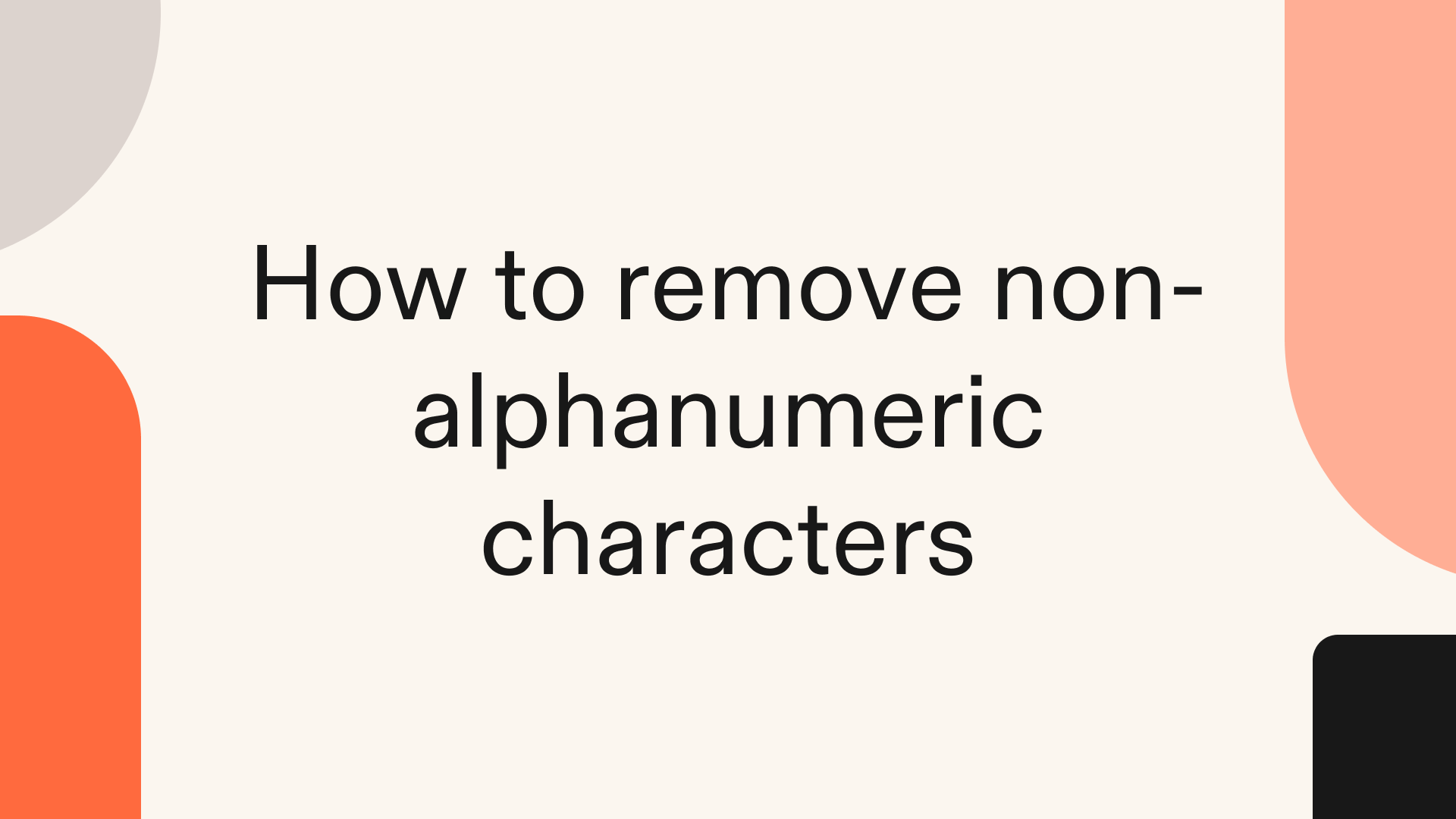 How to remove non-alphanumeric characters in Python