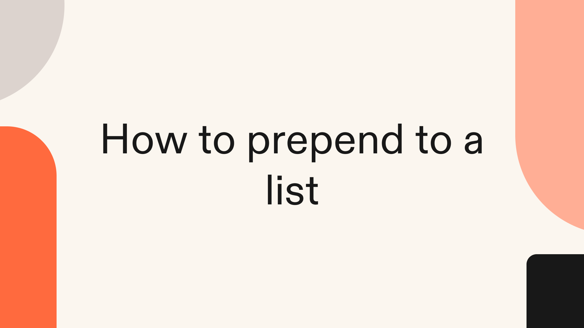 How to prepend to a list in Python