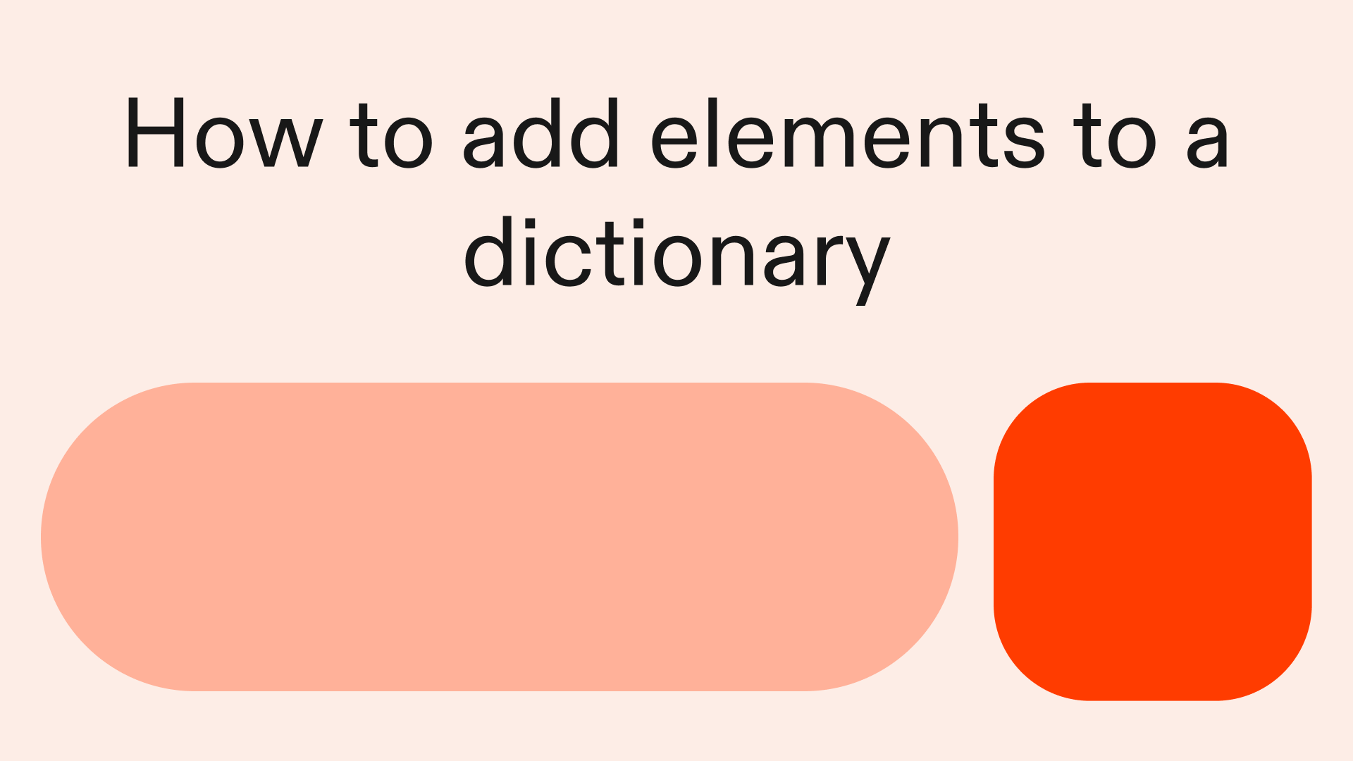 How to add elements to a dictionary in Python