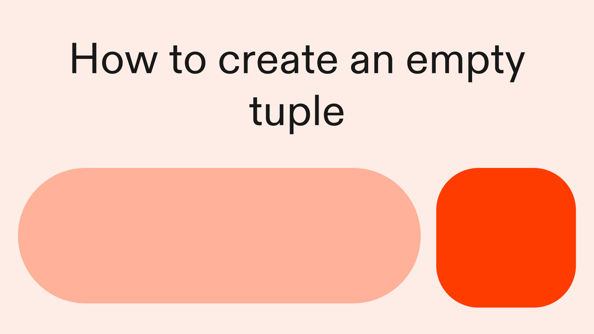 How to create an empty tuple in Python