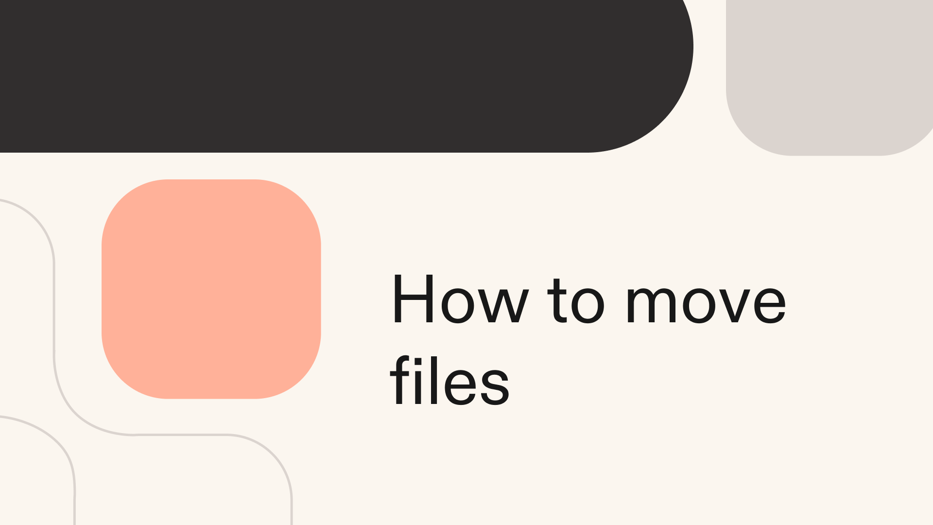 How to move files in Python