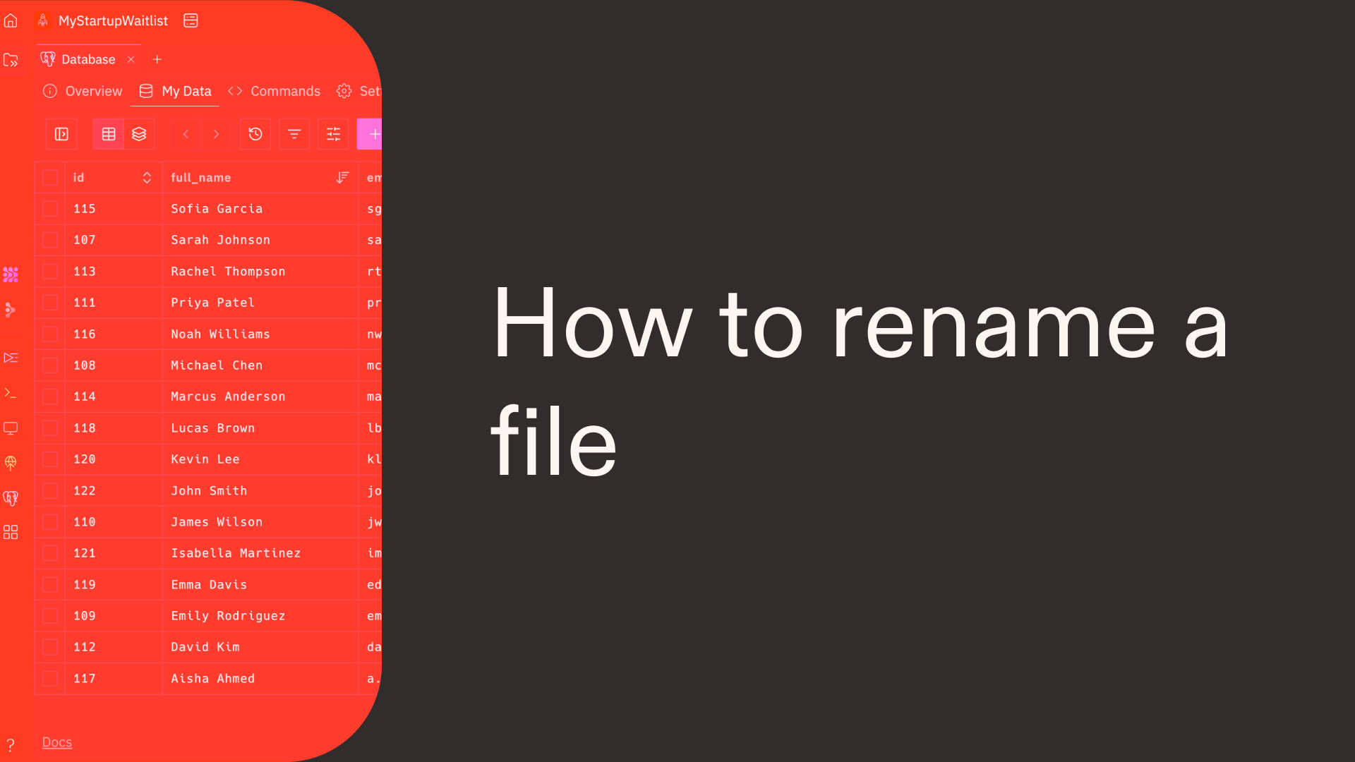 How to rename a file in Python
