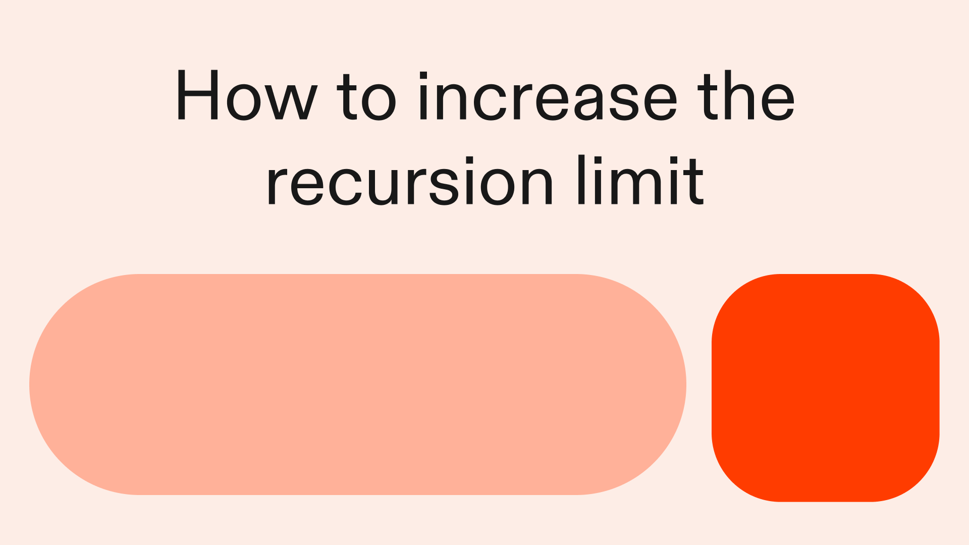 How to increase the recursion limit in Python