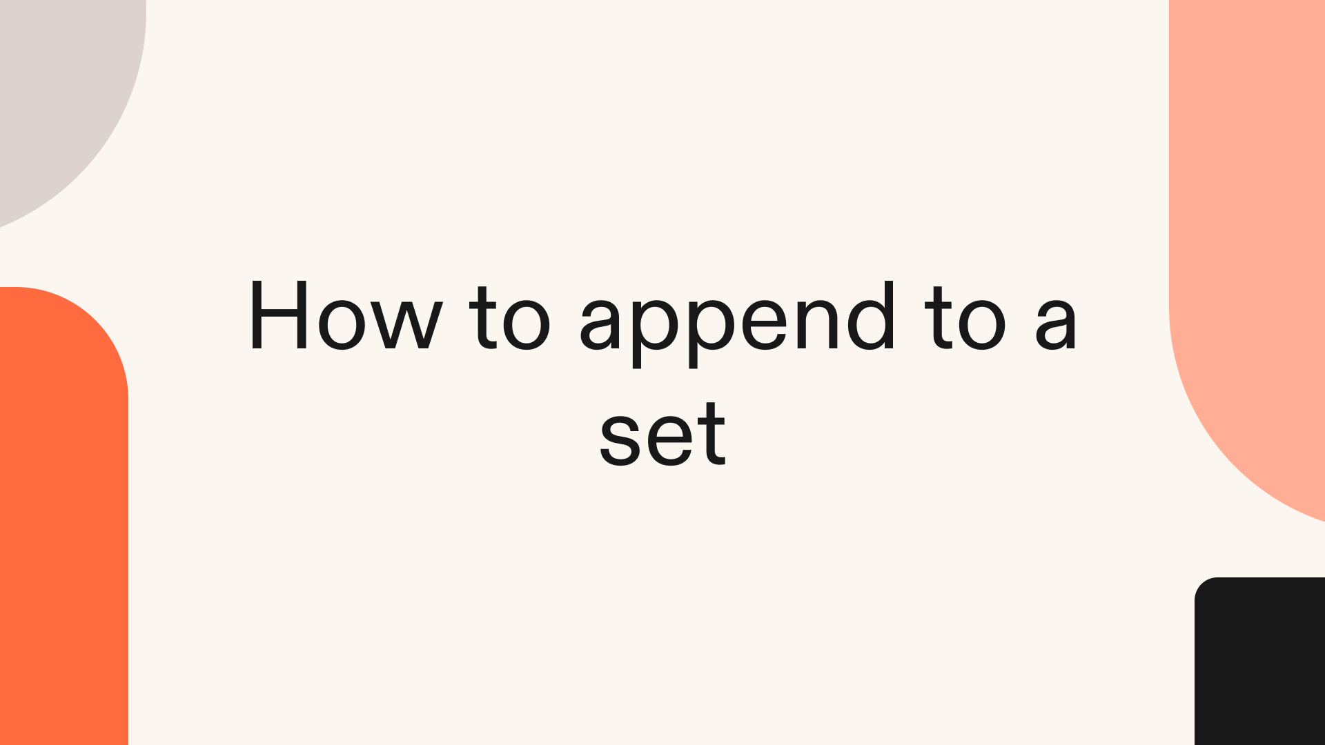 How to append to a set in Python
