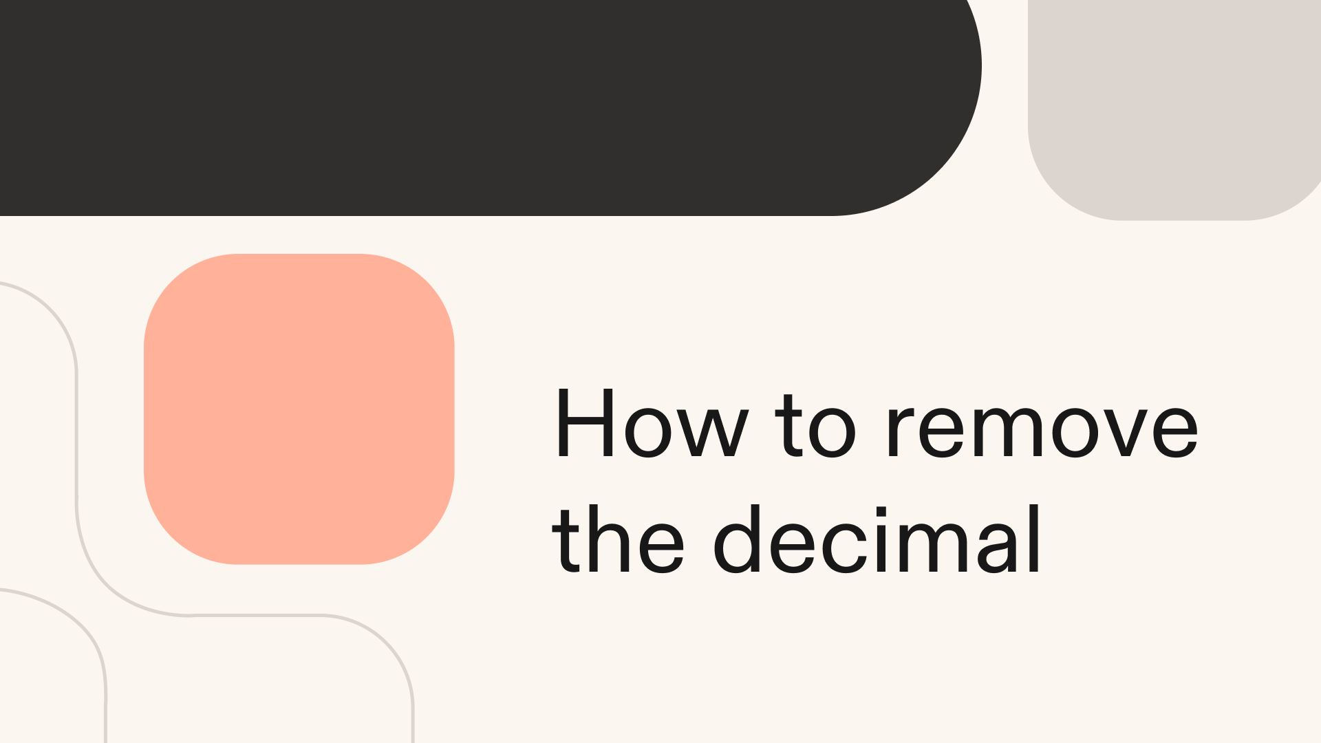How to remove the decimal in Python