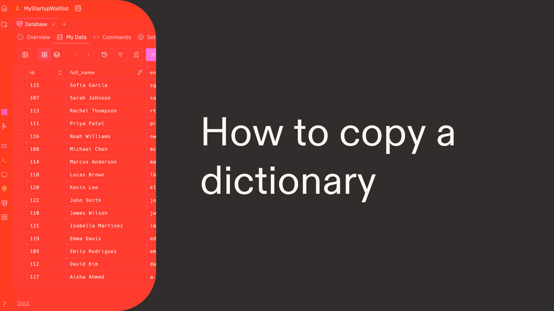 How to copy a dictionary in Python