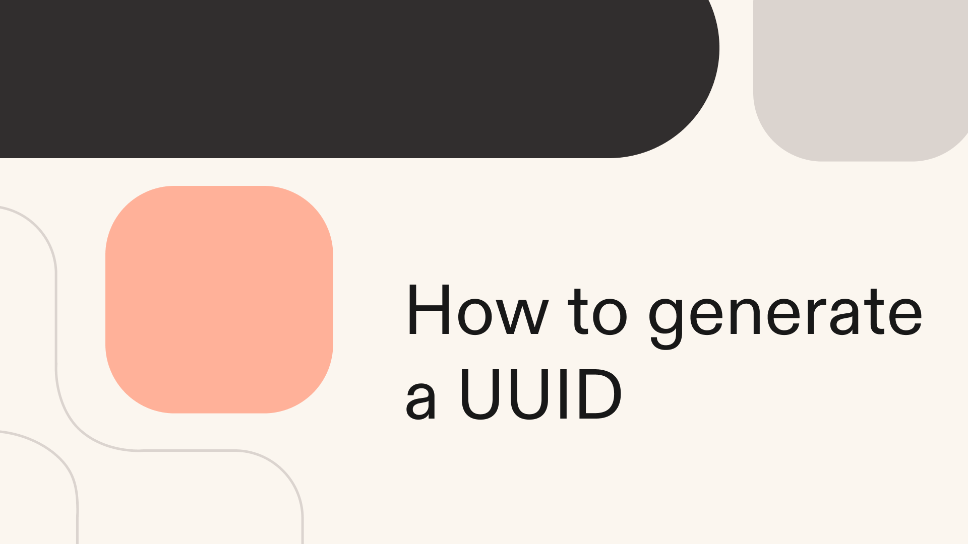 How to generate a UUID in Python