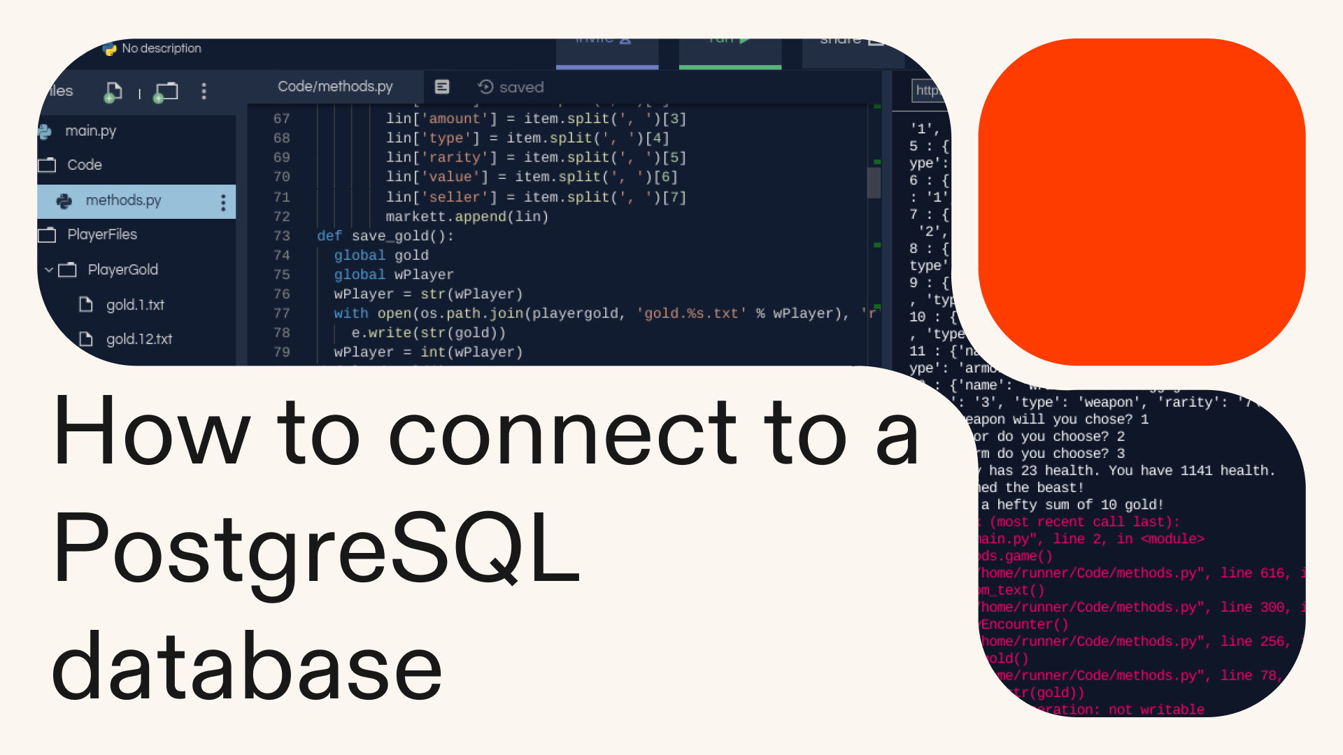 How to connect to a PostgreSQL database in Python