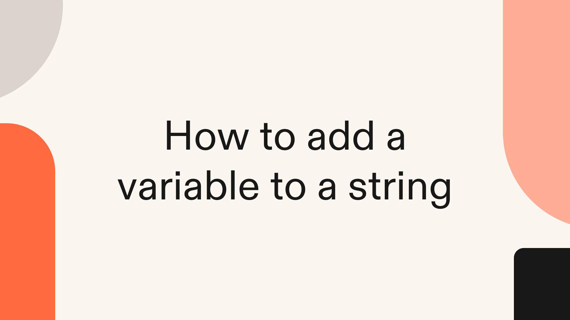 How to add a variable to a string in Python