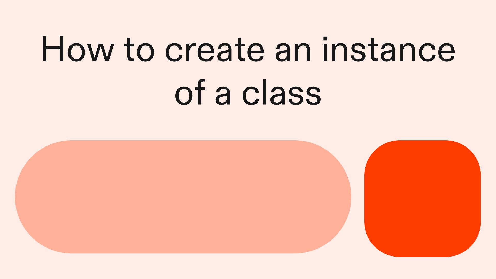 How to create an instance of a class in Python