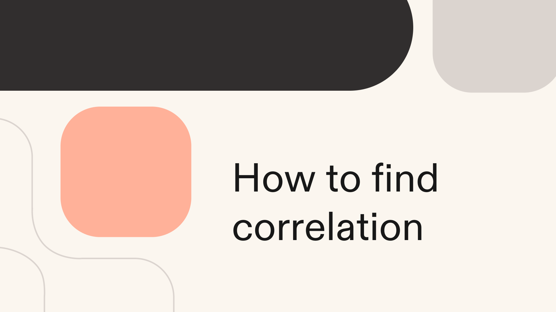 How to find correlation in Python