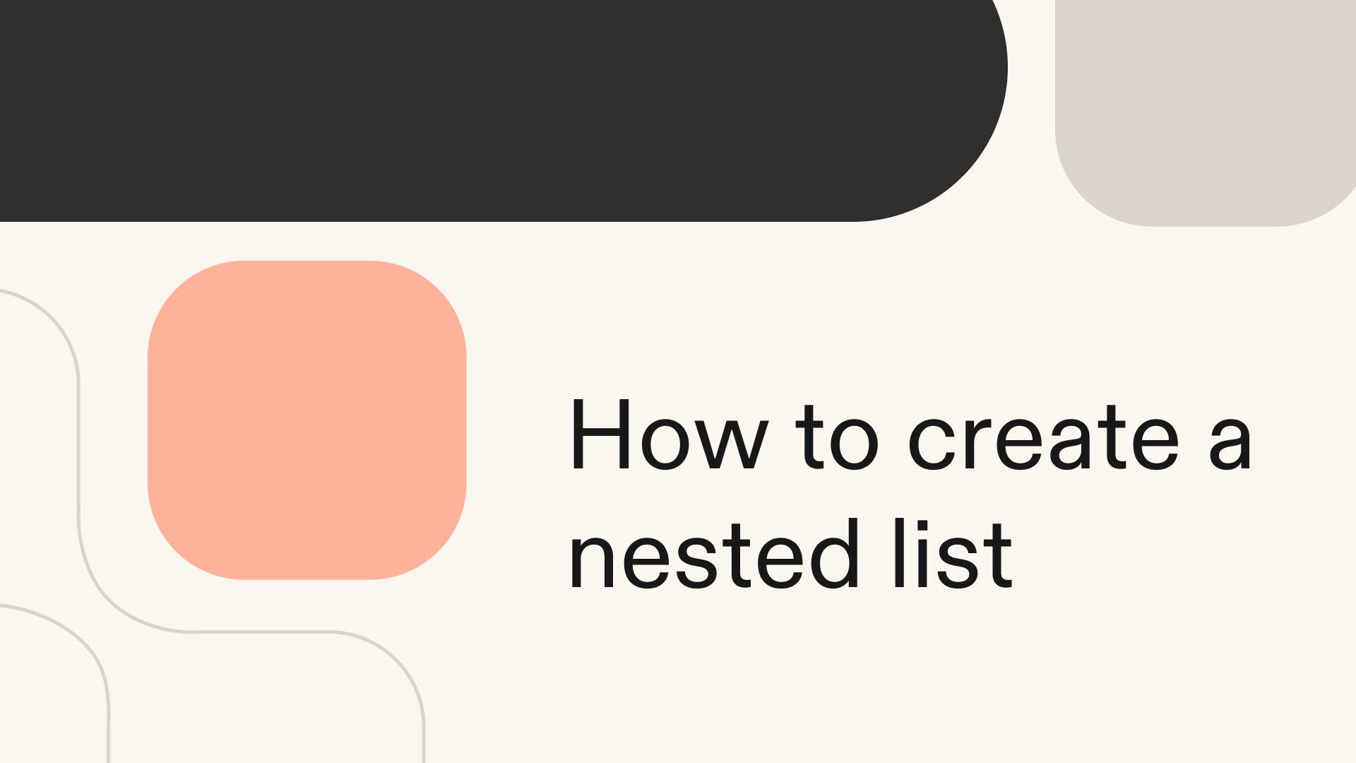 How to create a nested list in Python