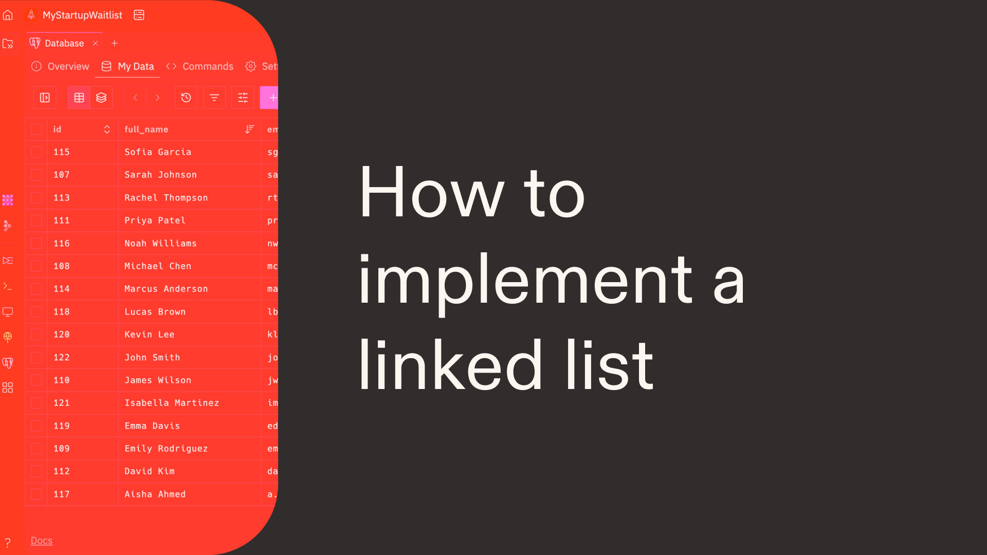 How to implement a linked list in Python