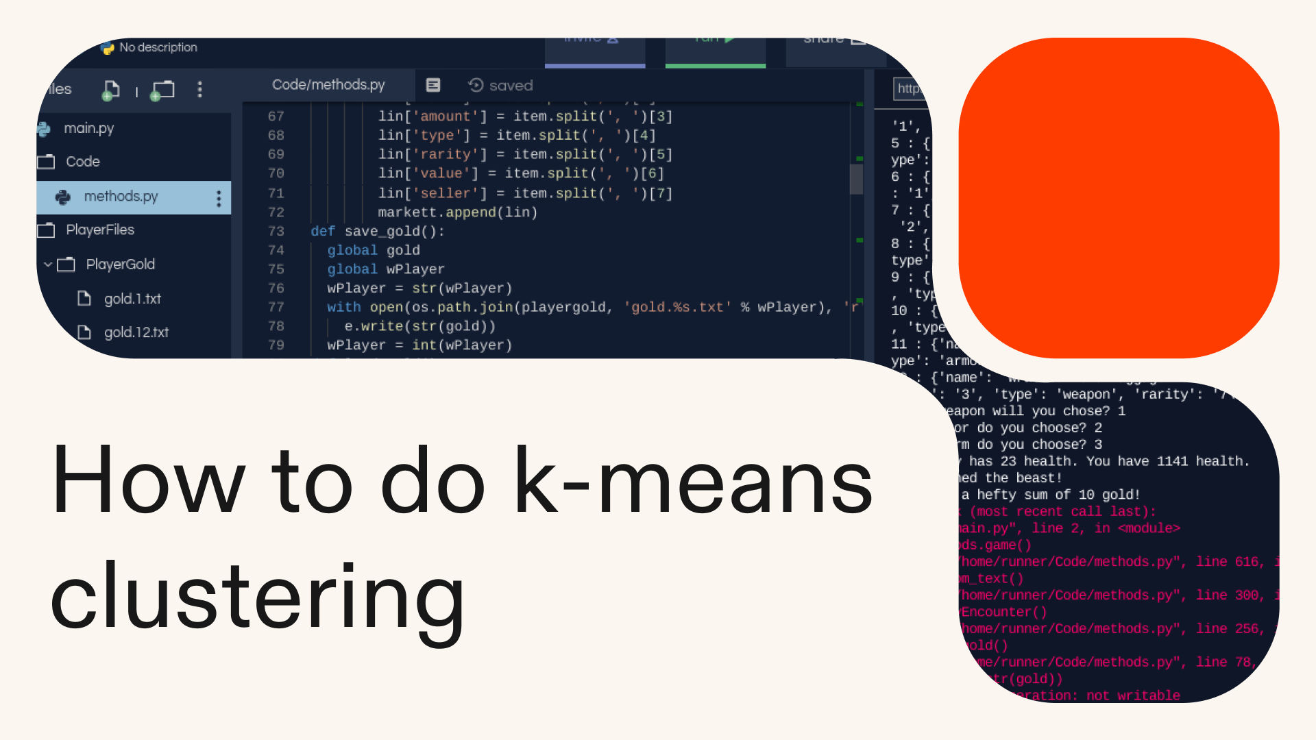 How to do k-means clustering in Python
