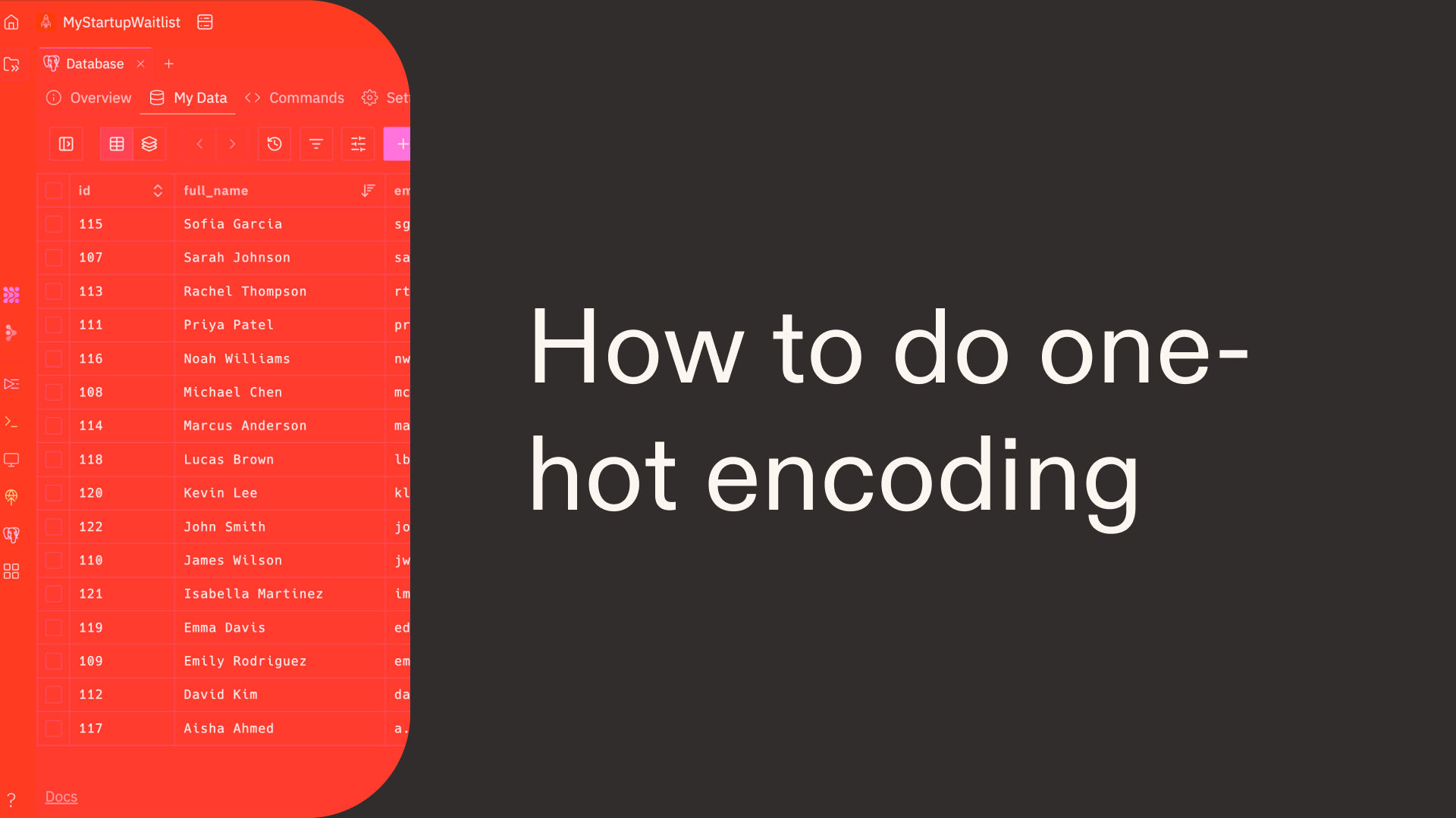 How to do one-hot encoding in Python