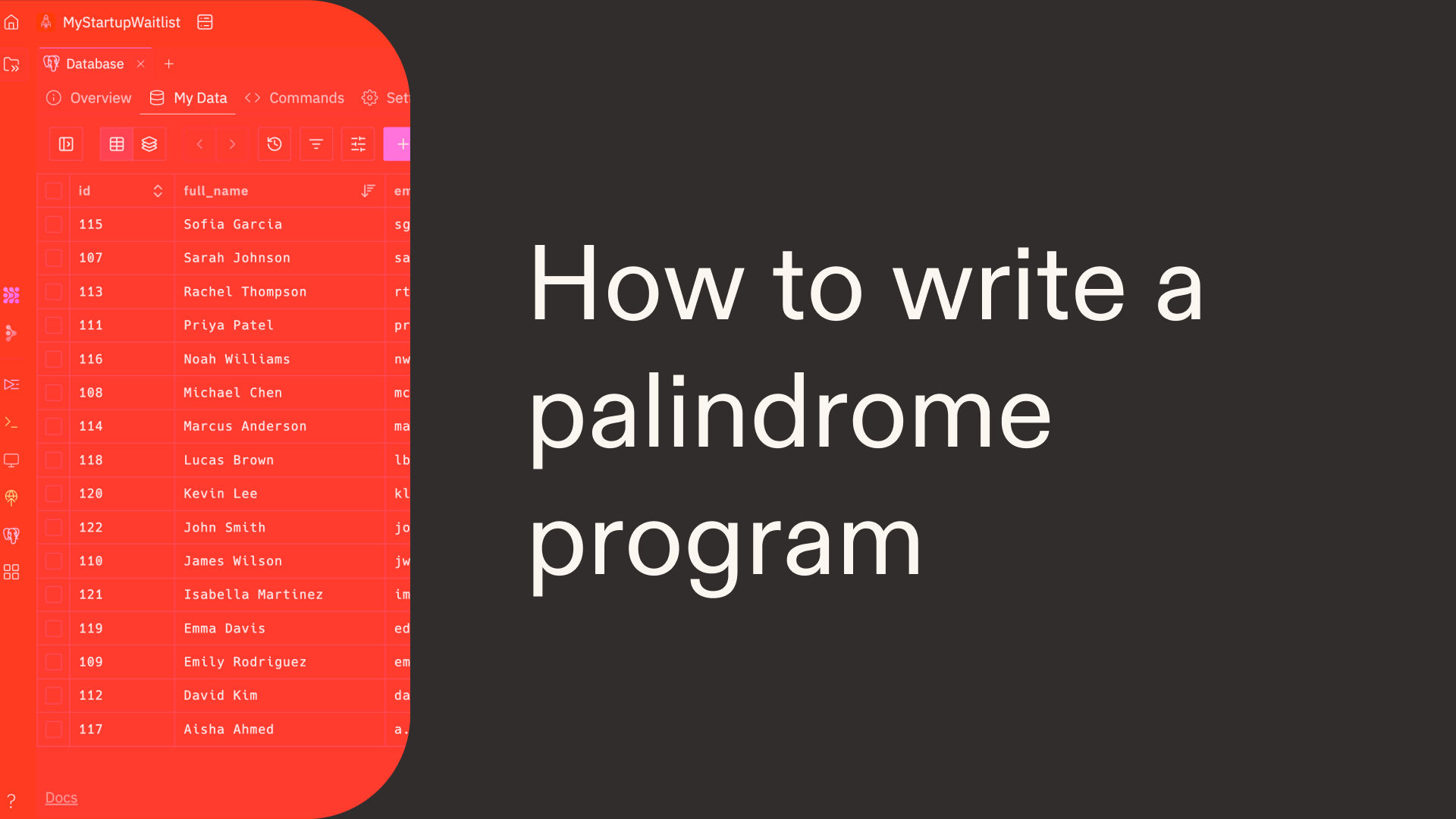 How to write a palindrome program in Python