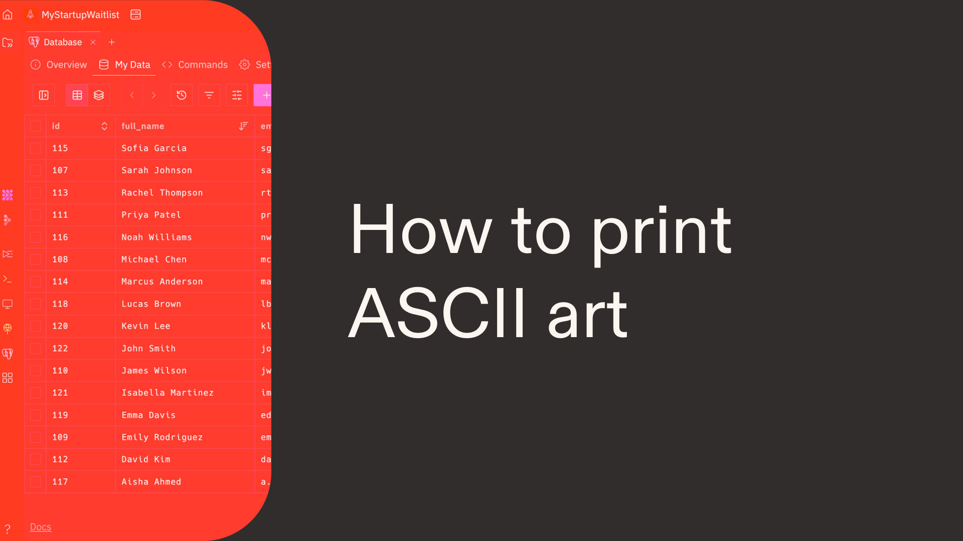 How to print ASCII art in Python