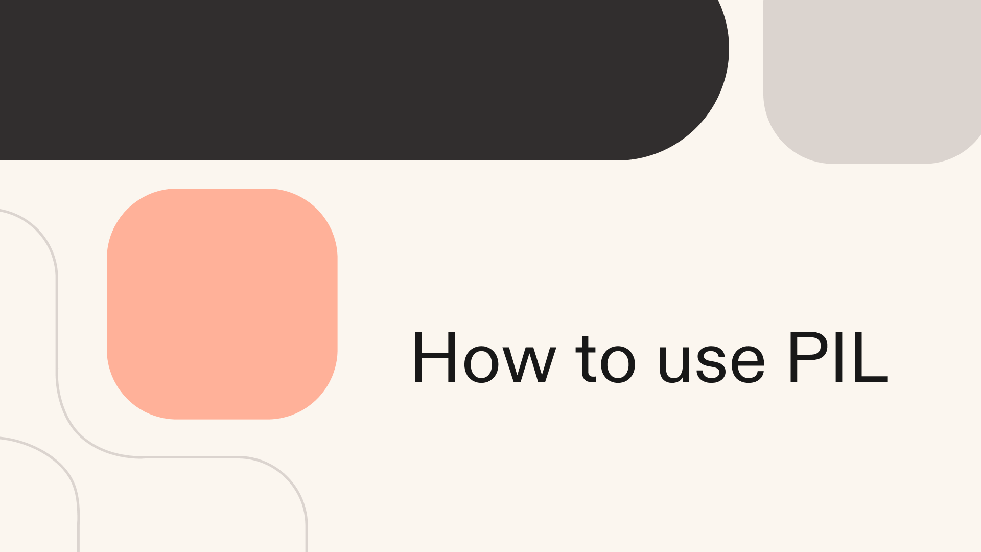 How to use PIL in Python