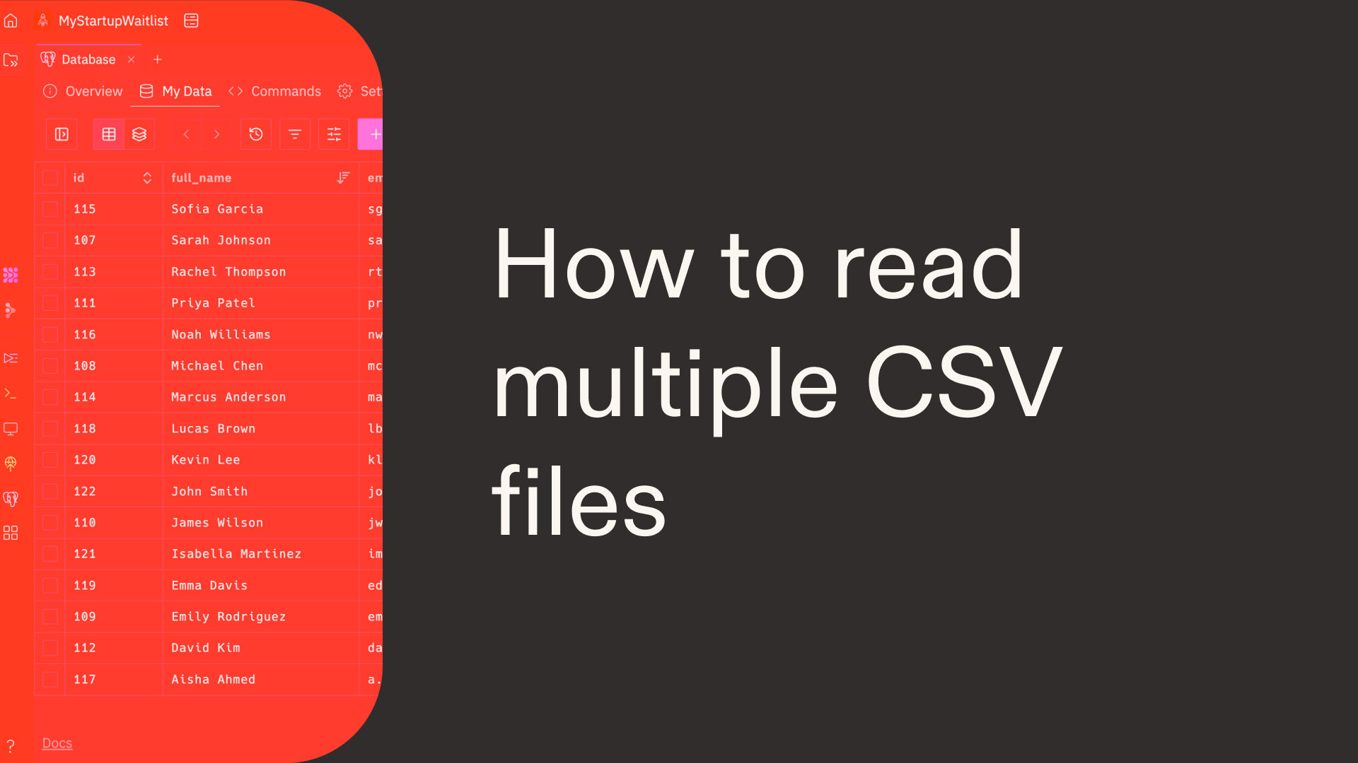 How to read multiple CSV files in Python
