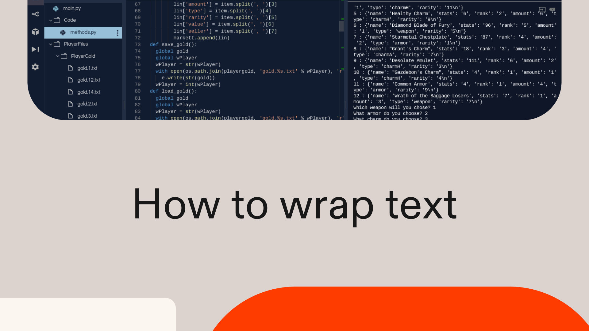 How to wrap text in Python