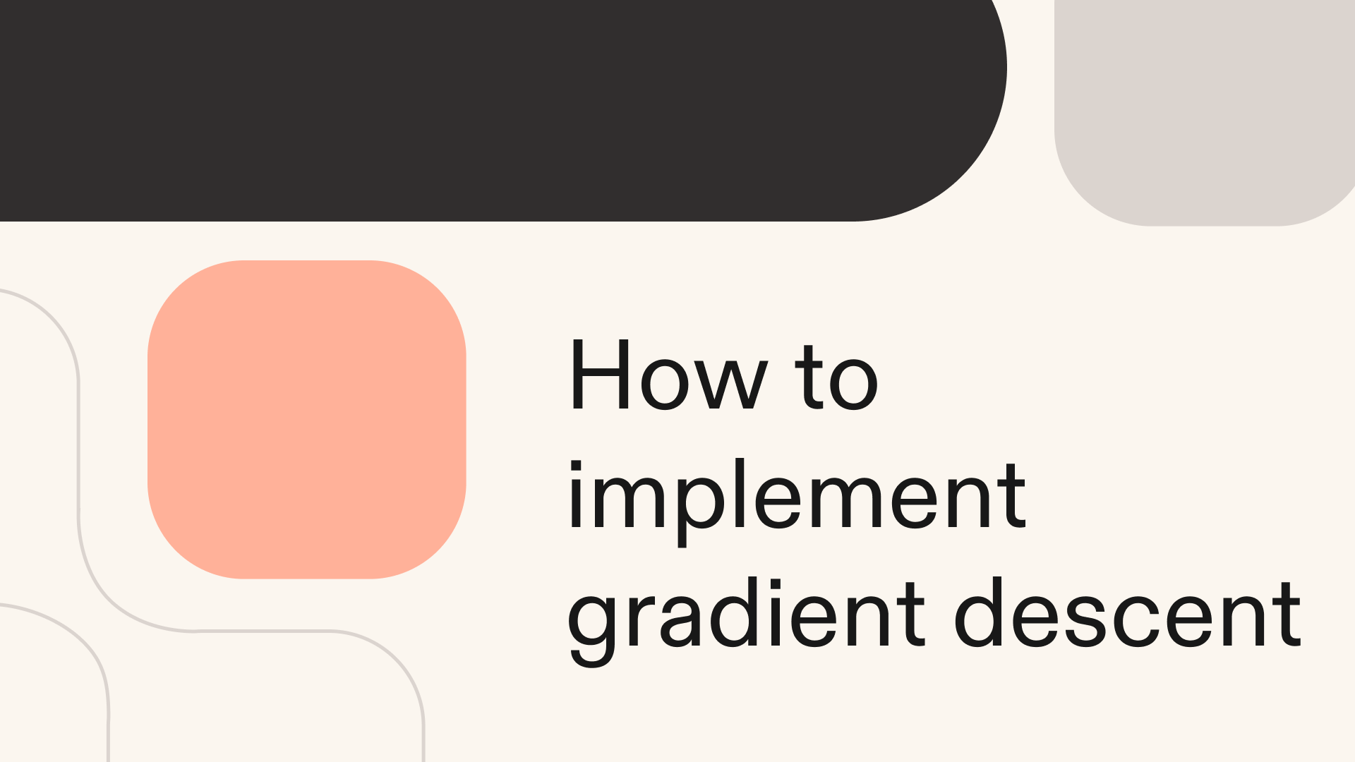 How to implement gradient descent in Python